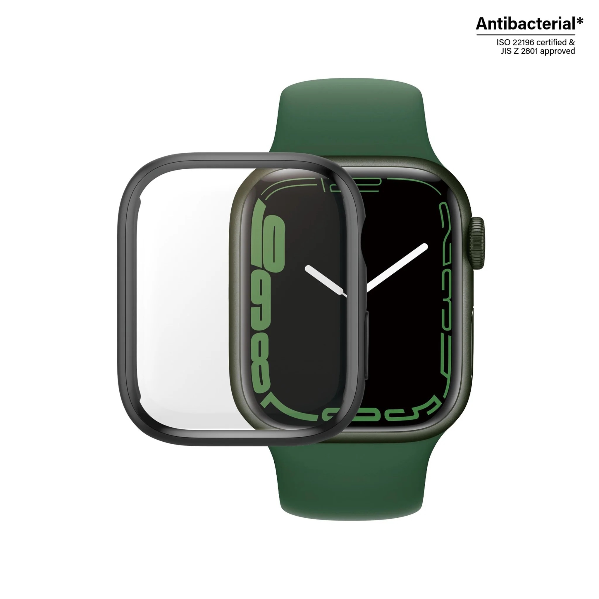 Full Body Funda Apple Watch 41mm Series 9 negro