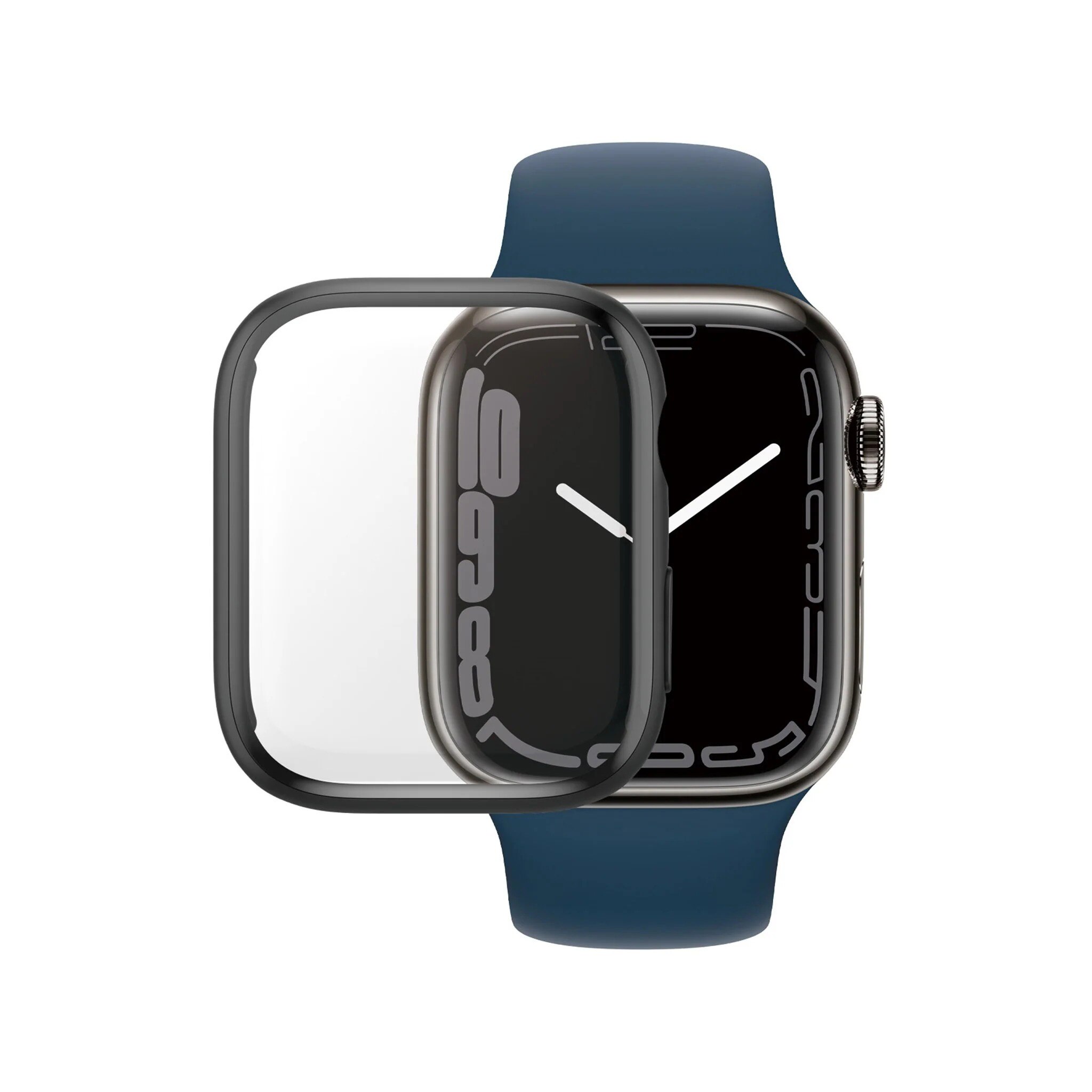 Full Body Funda Apple Watch 45mm Series 8 negro