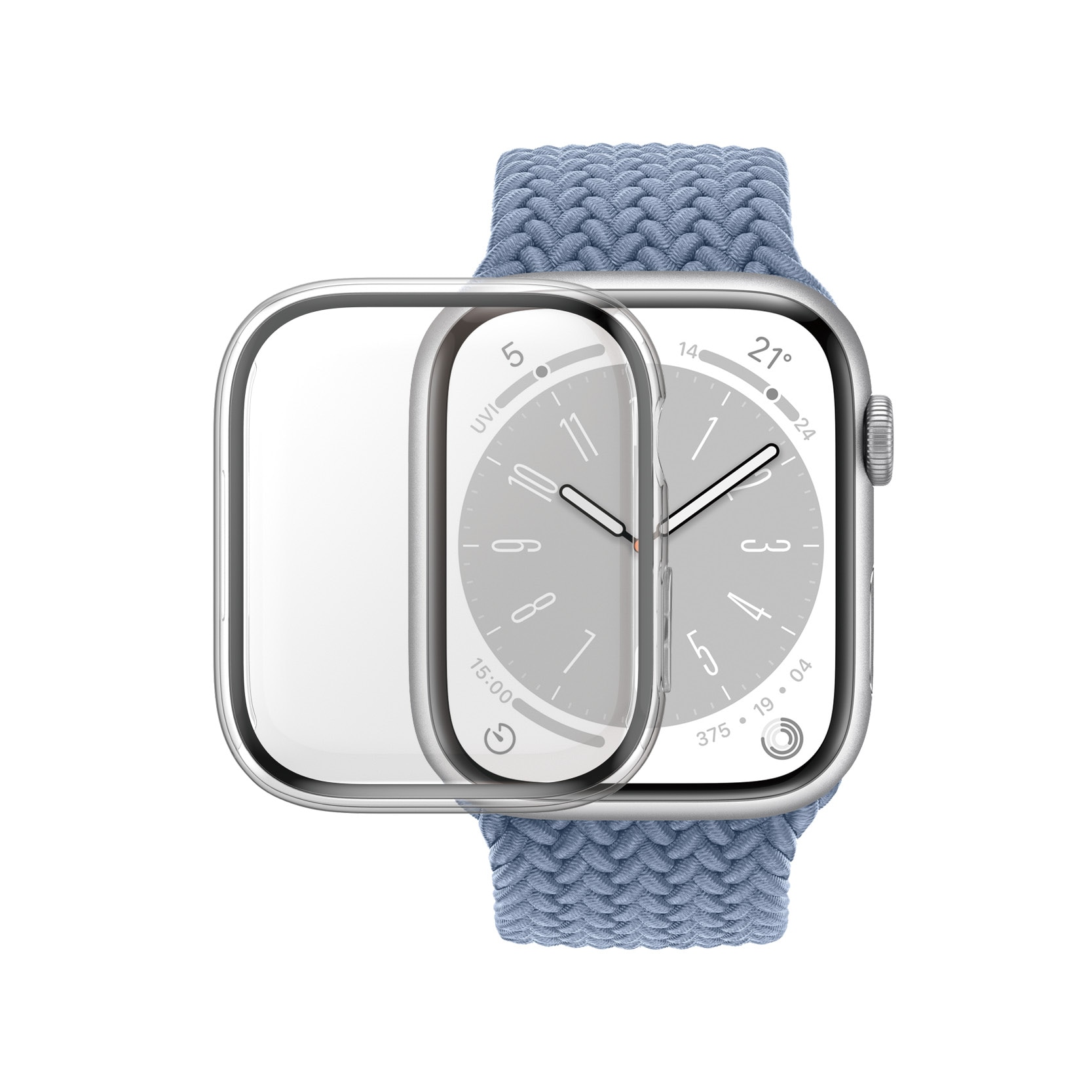 Full Body D3O Funda Apple Watch Series 7 41mm Transparente