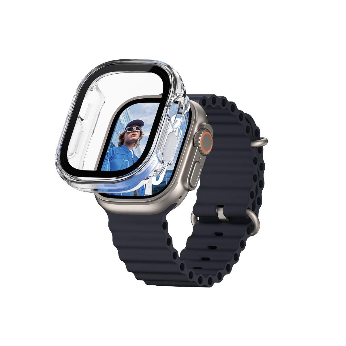 Full Body Slim Funda Apple Watch Ultra 49mm 2nd Gen transparente