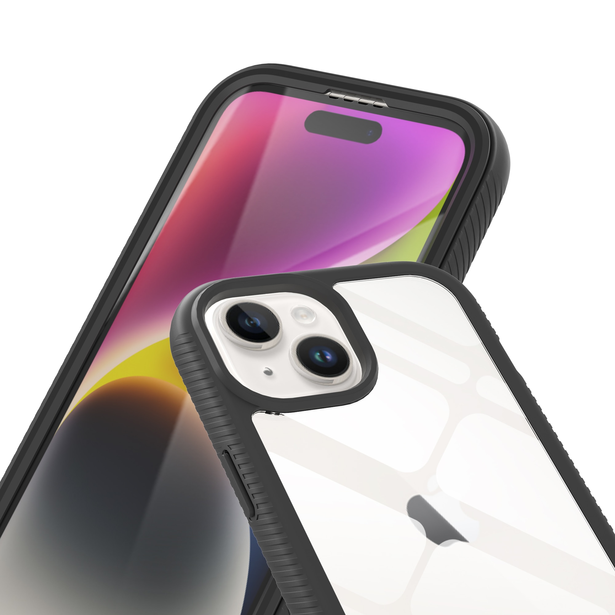Funda Full Protection iPhone 15 Plus Negro