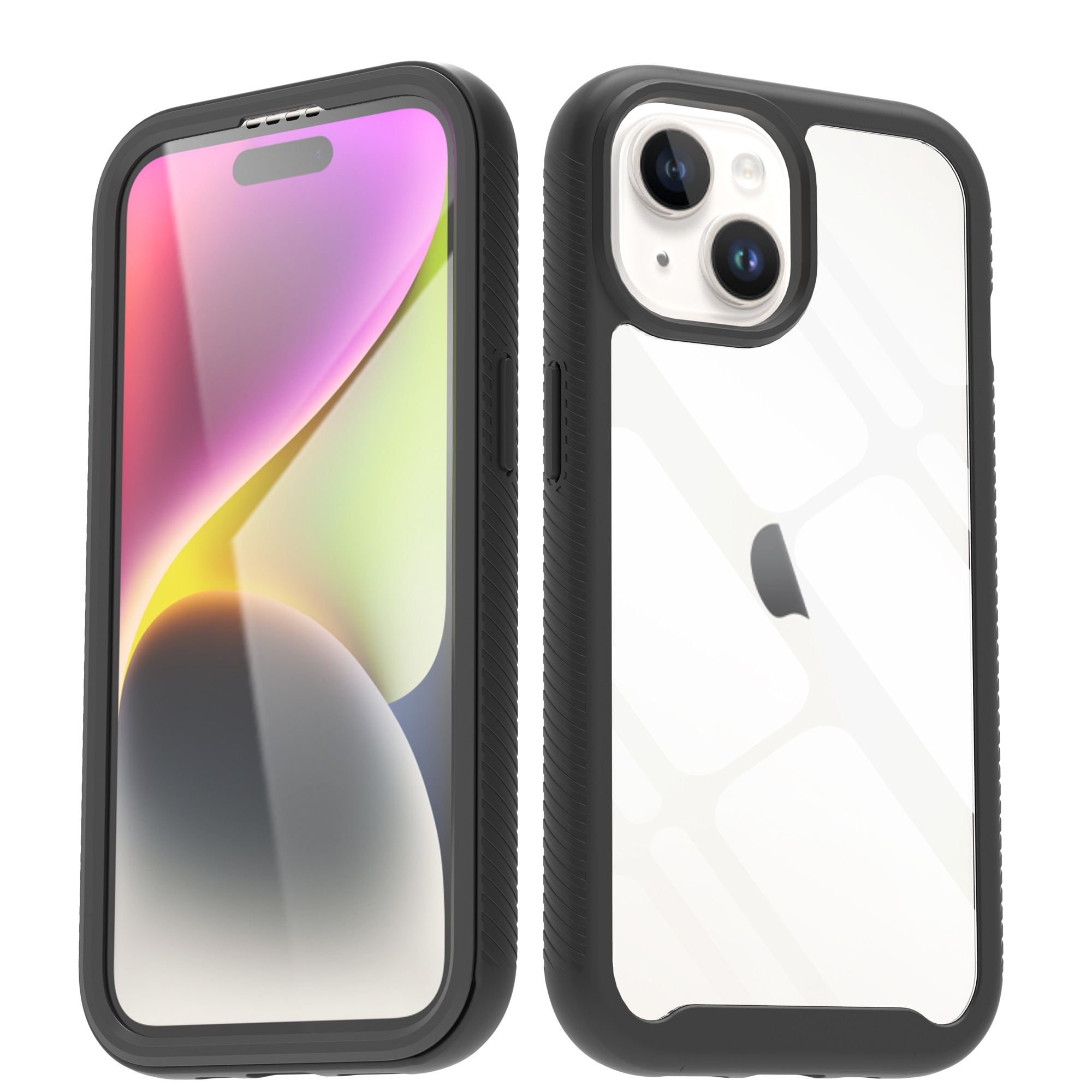 Funda Full Protection iPhone 15 Plus Negro