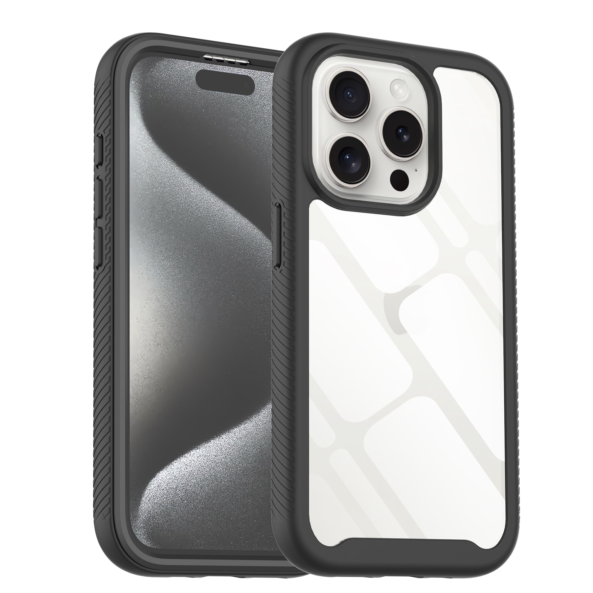 Funda Full Protection iPhone 15 Pro Negro