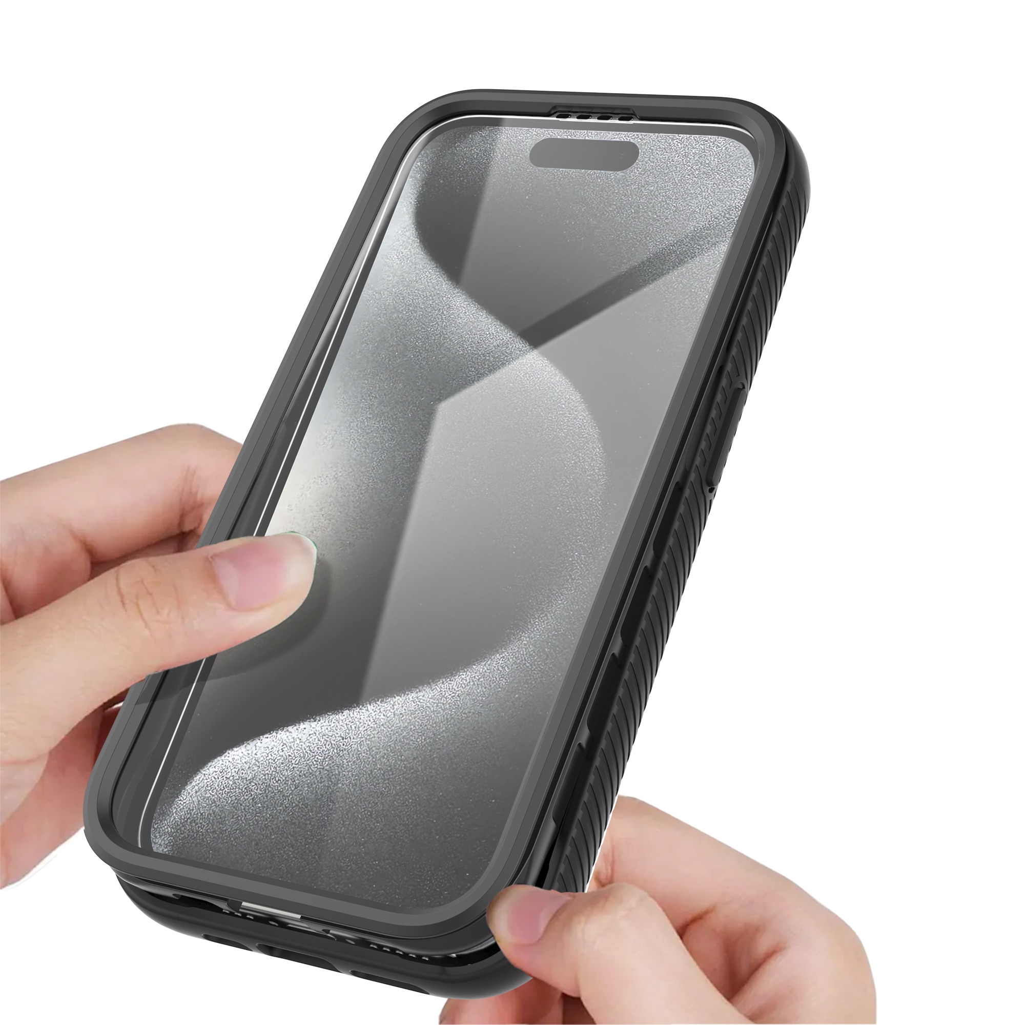 Funda Full Protection iPhone 15 Pro Negro