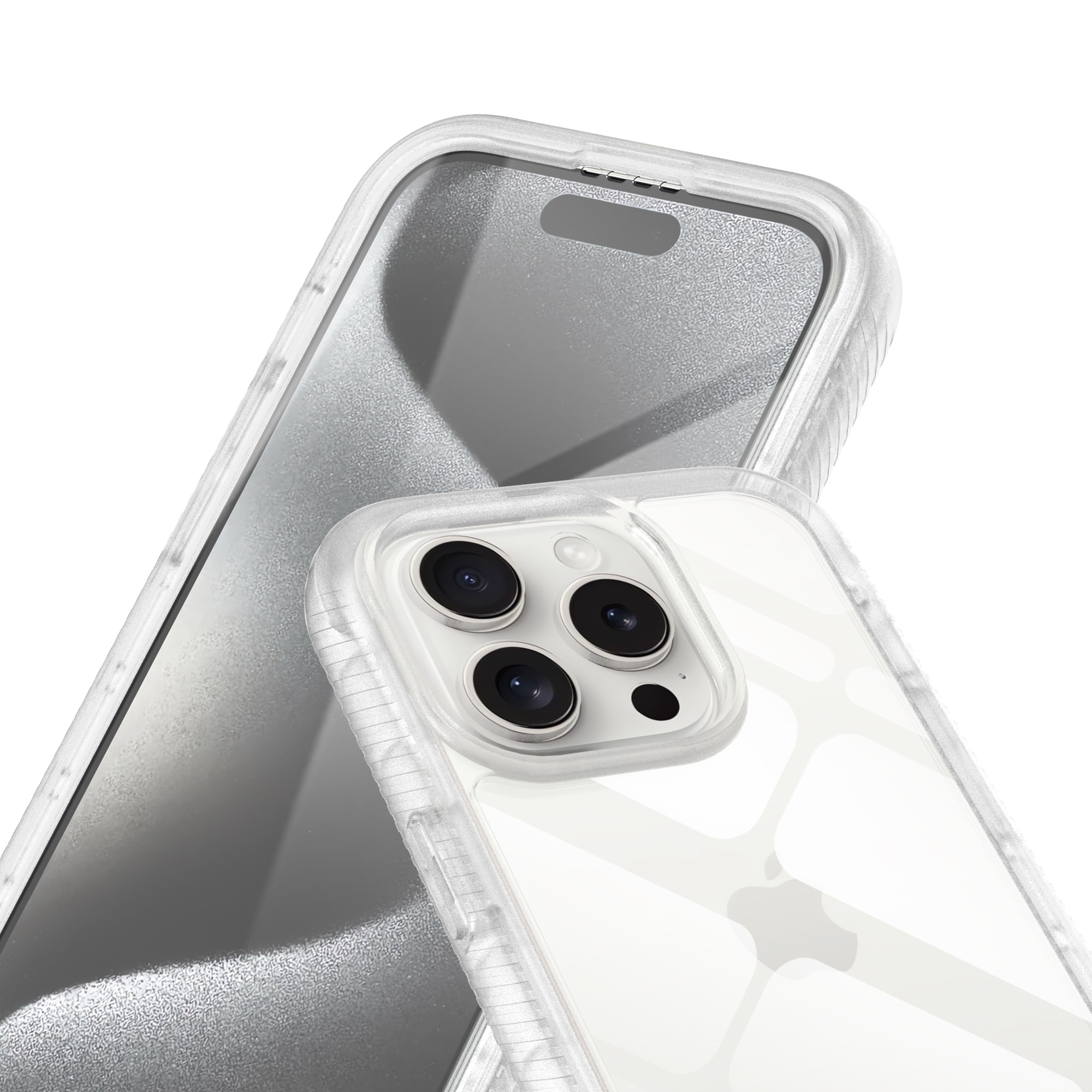 Funda Full Protection iPhone 15 Pro Max Transparente