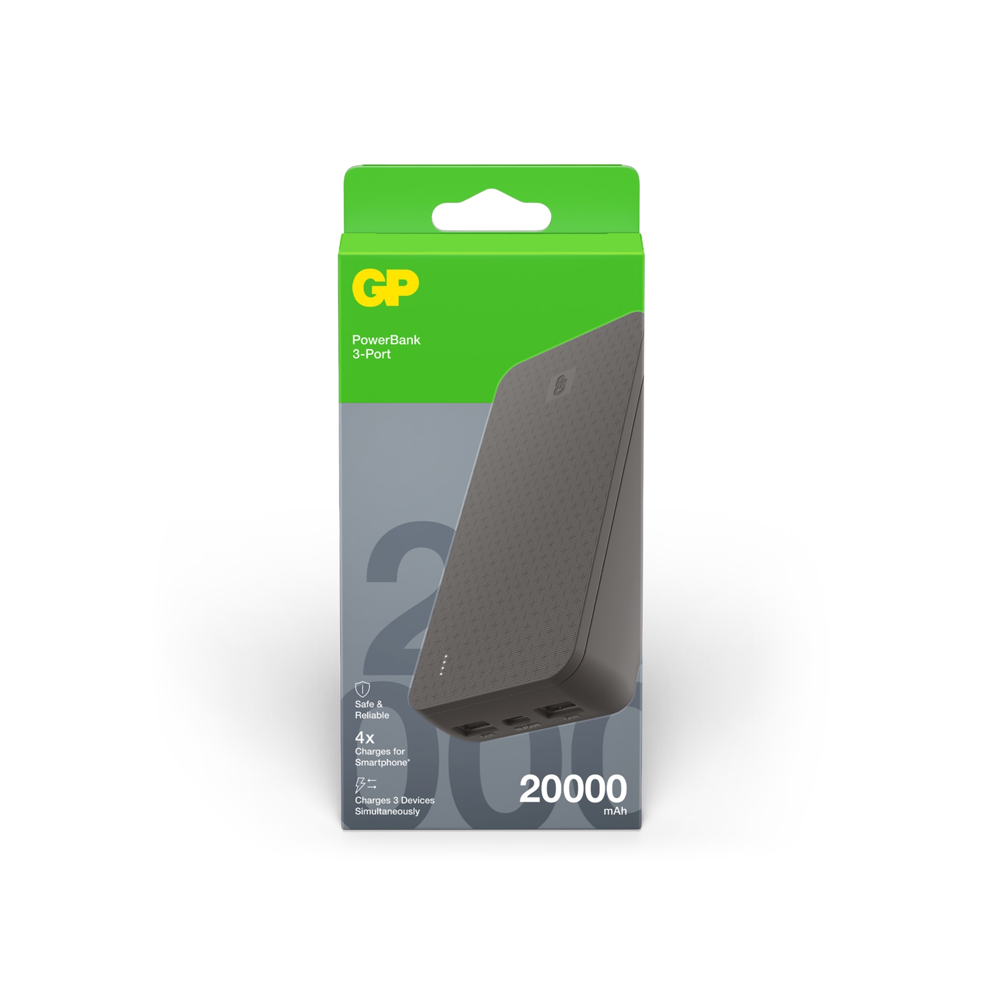 Powerbank Plus 20000mAh Black