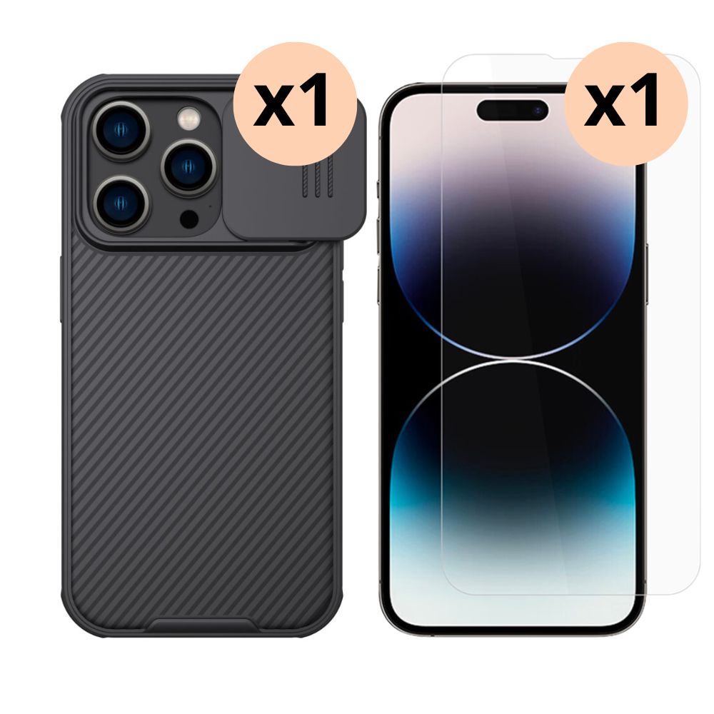 Kit para iPhone 11, 3 piezas Protector de pantalla en cristal templado  0.3mm - Comprar online