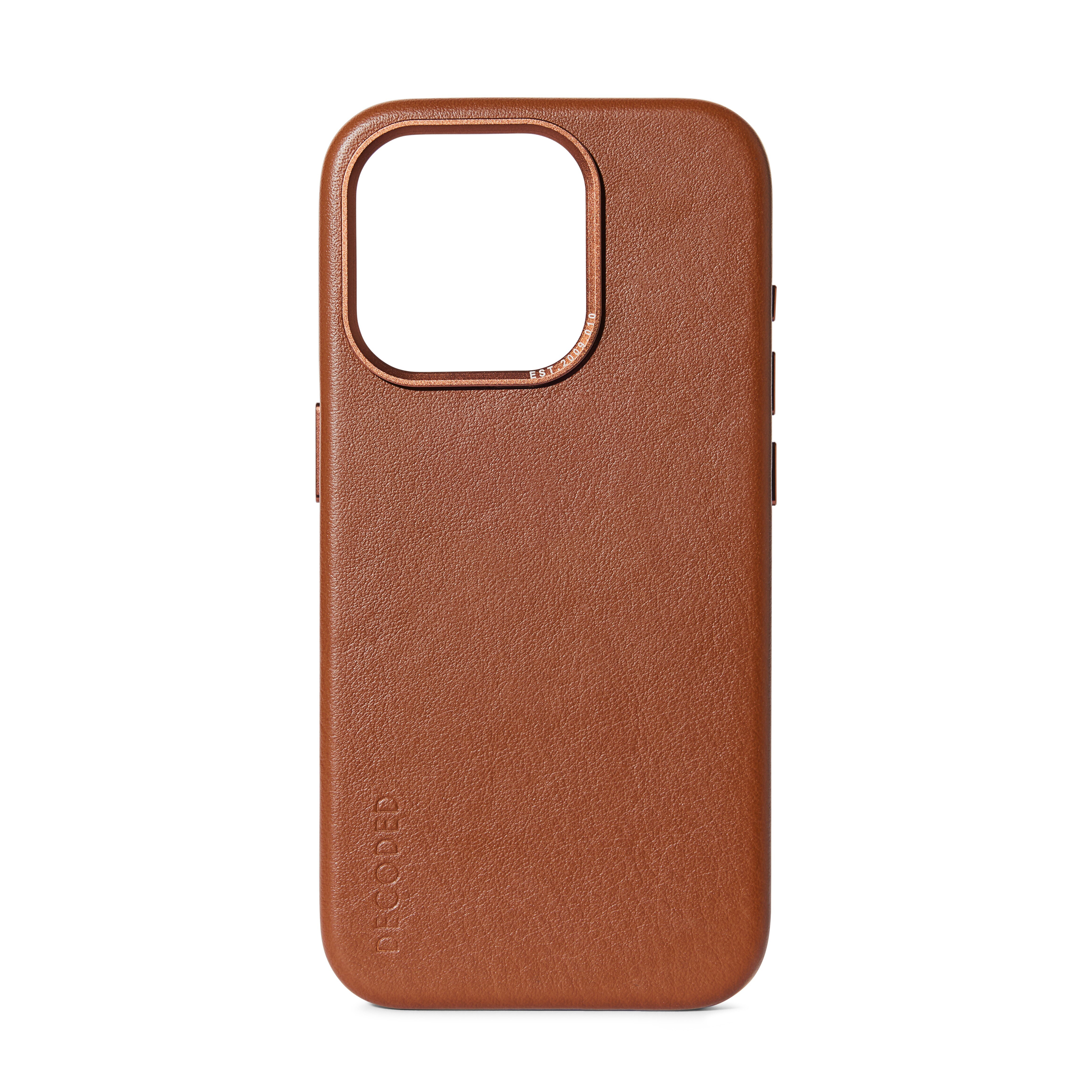 Leather Back Cover iPhone 15 Pro Max Tan