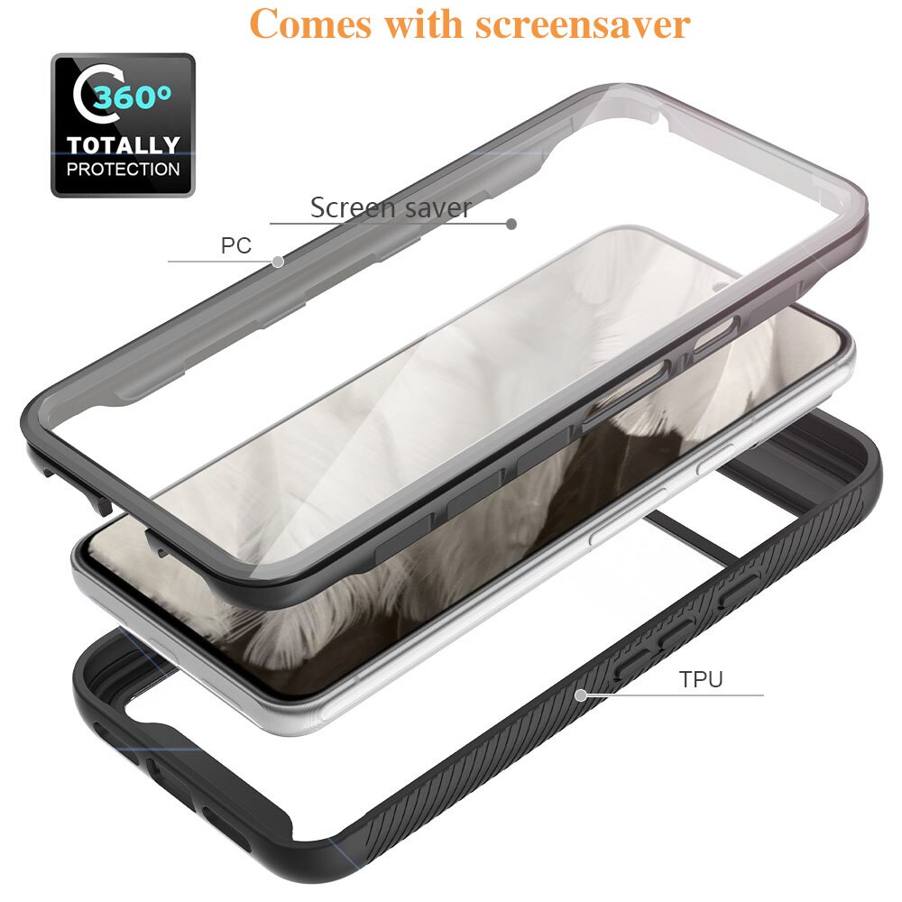 Funda Full Protection Google Pixel 8 Negro