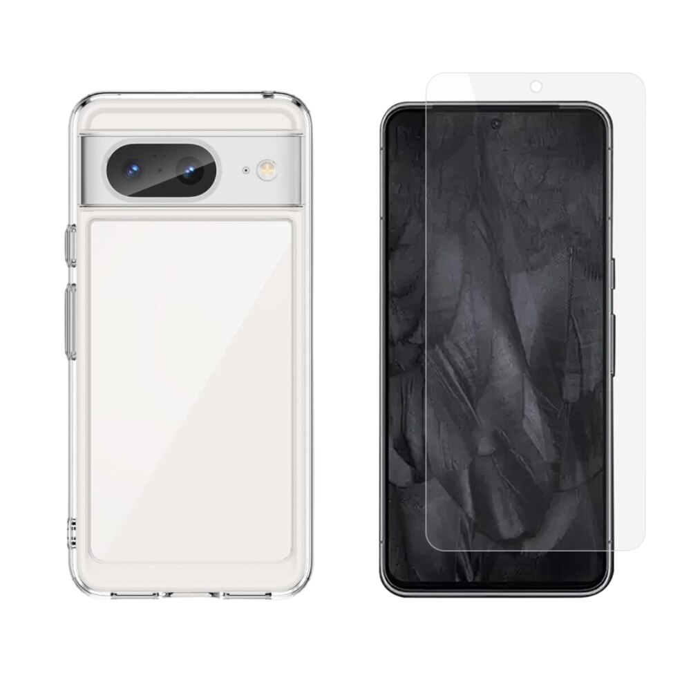 Kit para Google Pixel 8: Funda y protector de pantalla