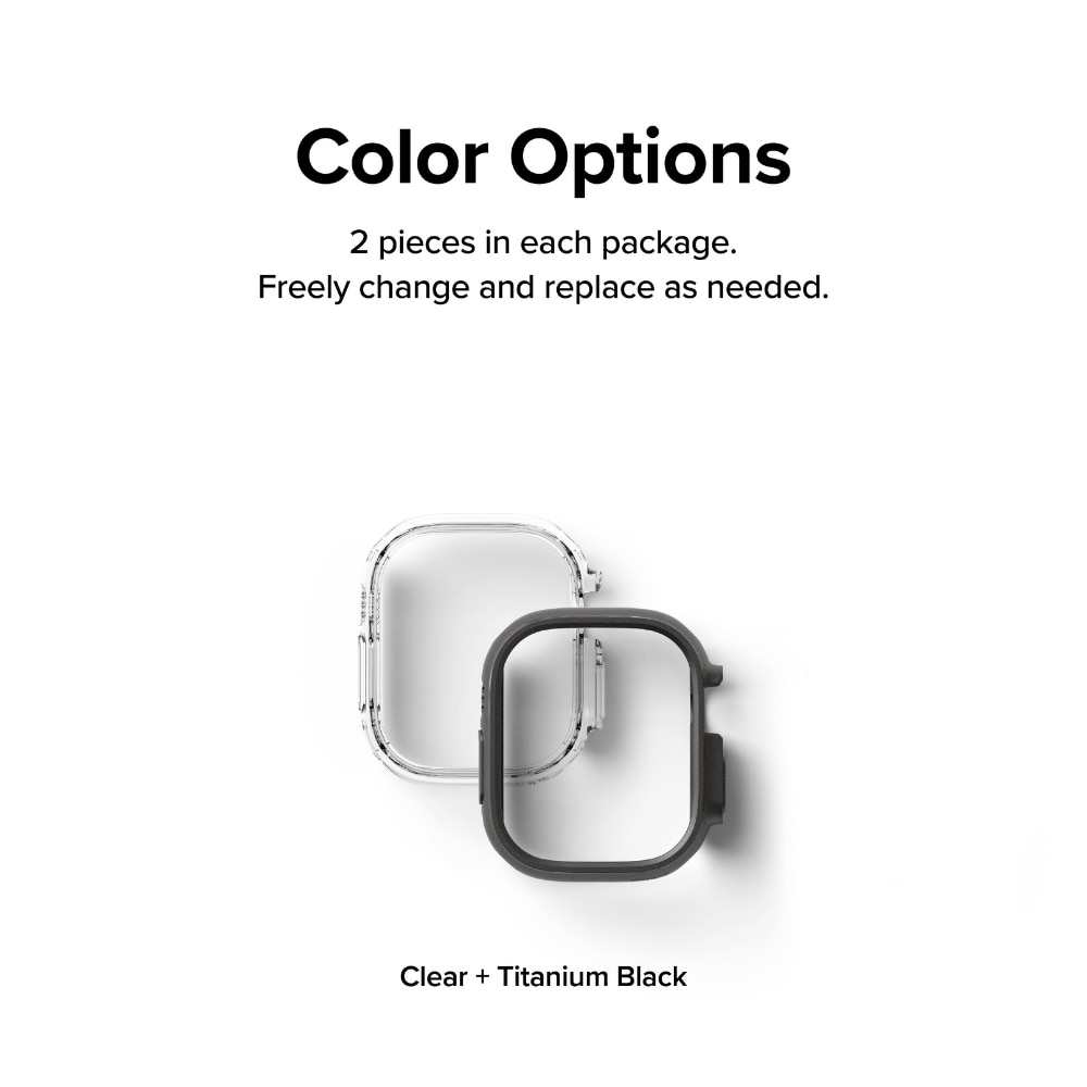 Funda Slim (2 piezas) Apple Watch Ultra 49mm 1st Gen Multi color/patrón