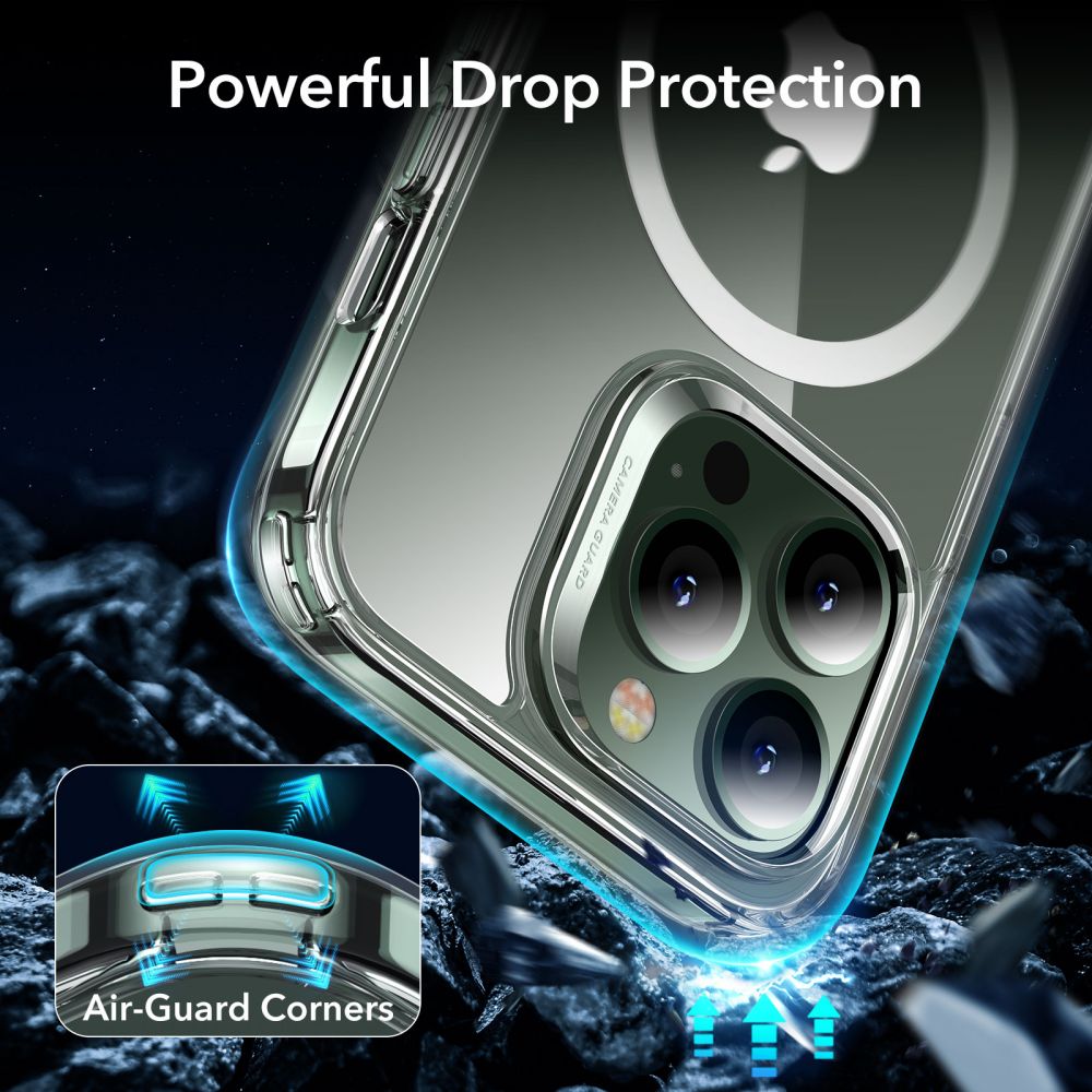 Classic Hybrid HaloLock MagSafe iPhone 13 Pro Max Transparente