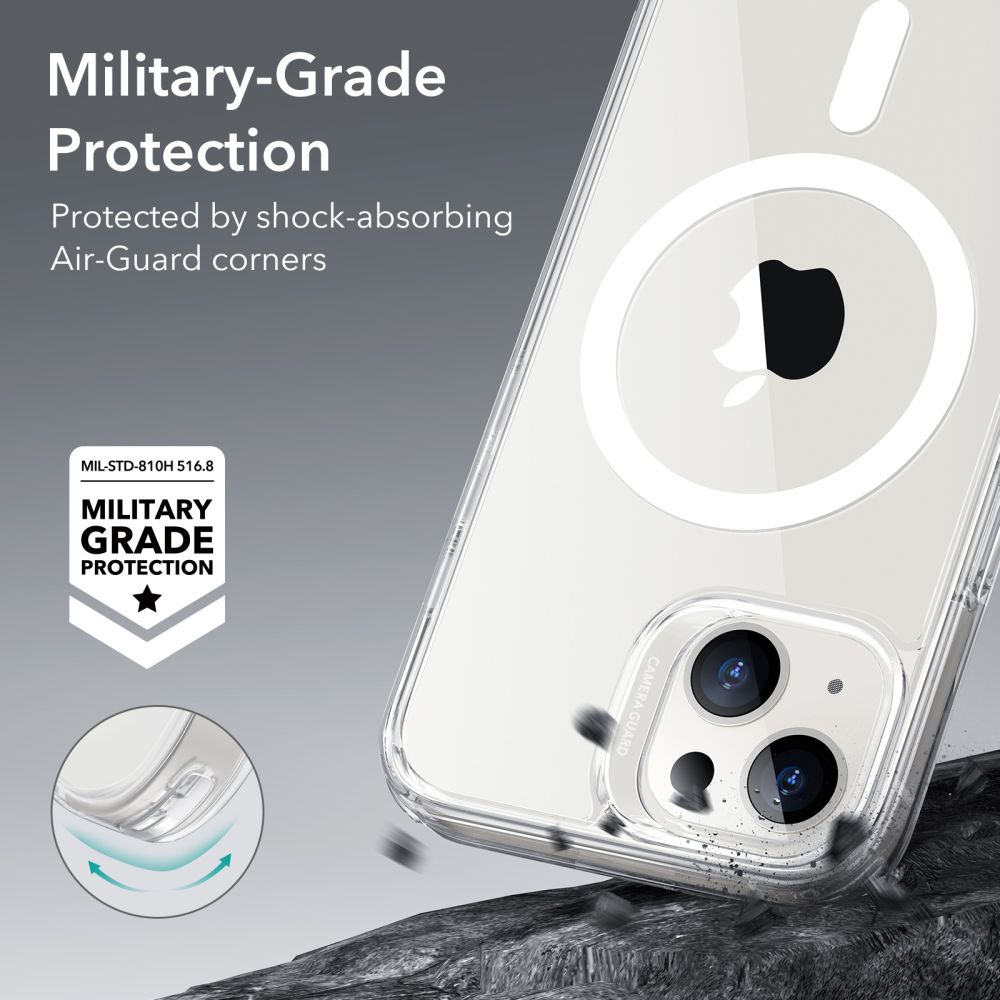 Classic Hybrid HaloLock MagSafe iPhone 13 Transparente