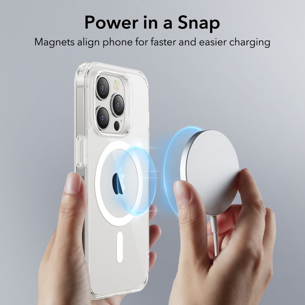 Classic Hybrid HaloLock MagSafe iPhone 14 Pro Max Transparente