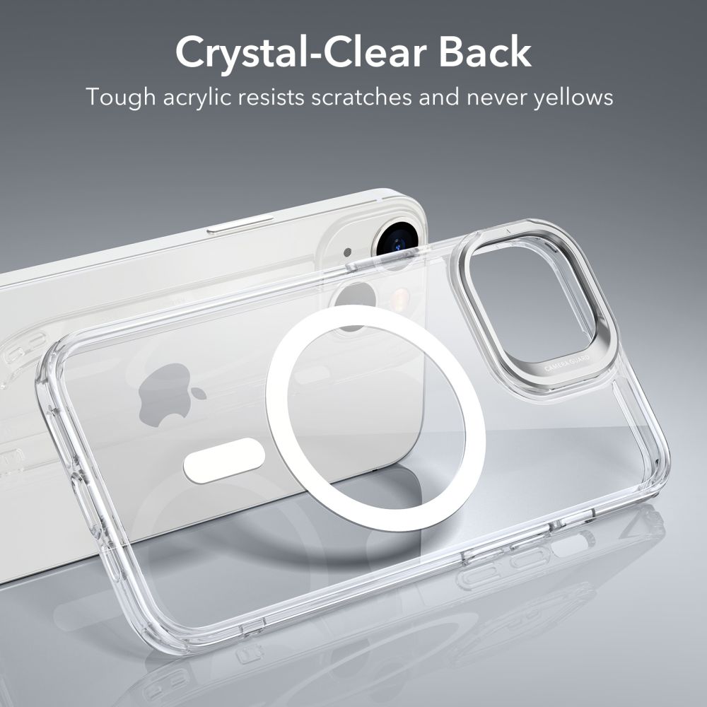 Classic Kickstand Halolock MagSafe iPhone 14/13 Clear