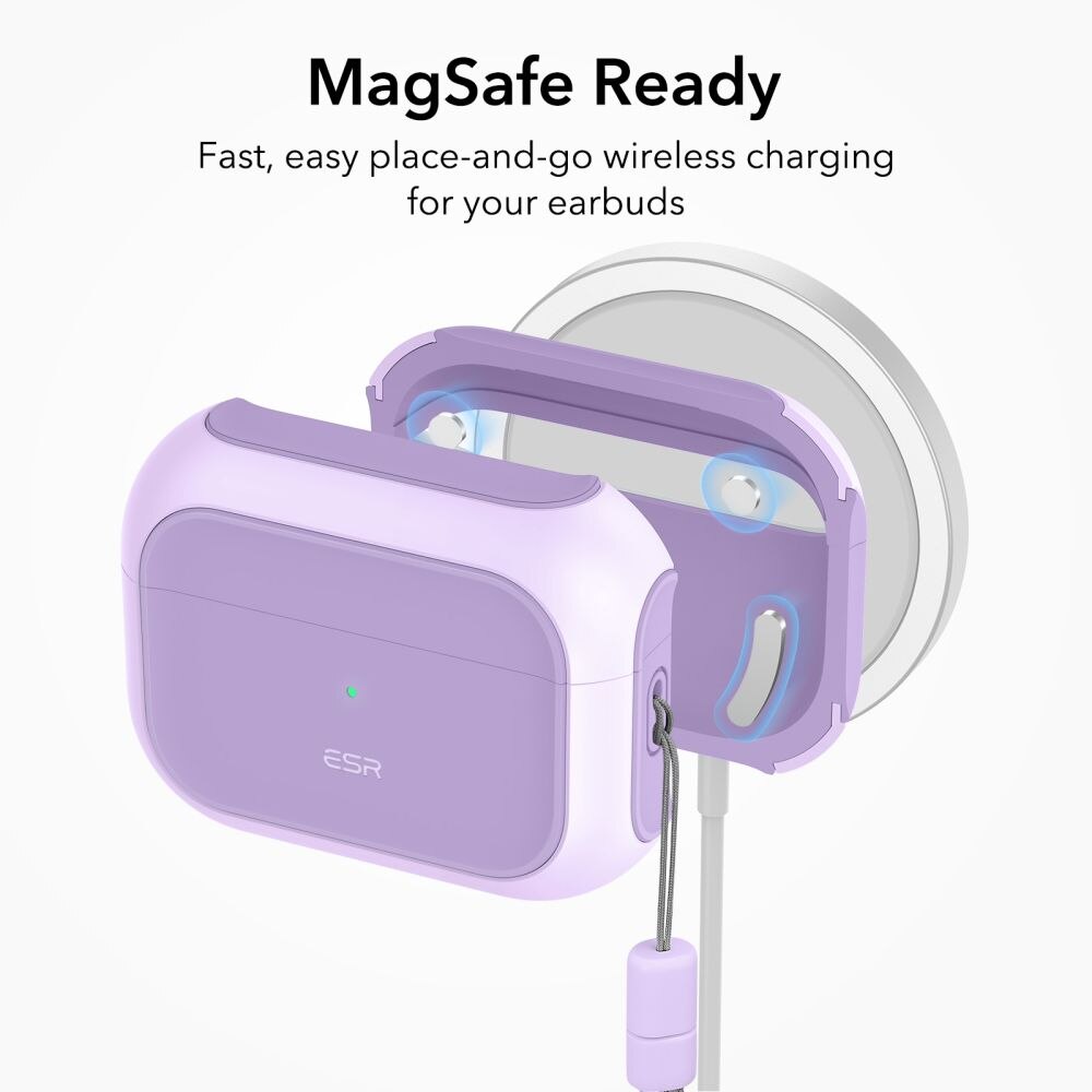 Orbit HaloLock Magsafe Case AirPods Pro 2 Lavender