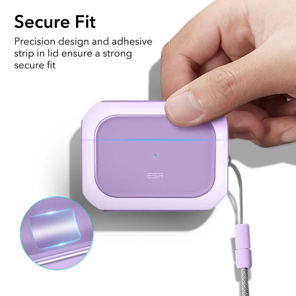 Orbit HaloLock Magsafe Case AirPods Pro 2 Lavender