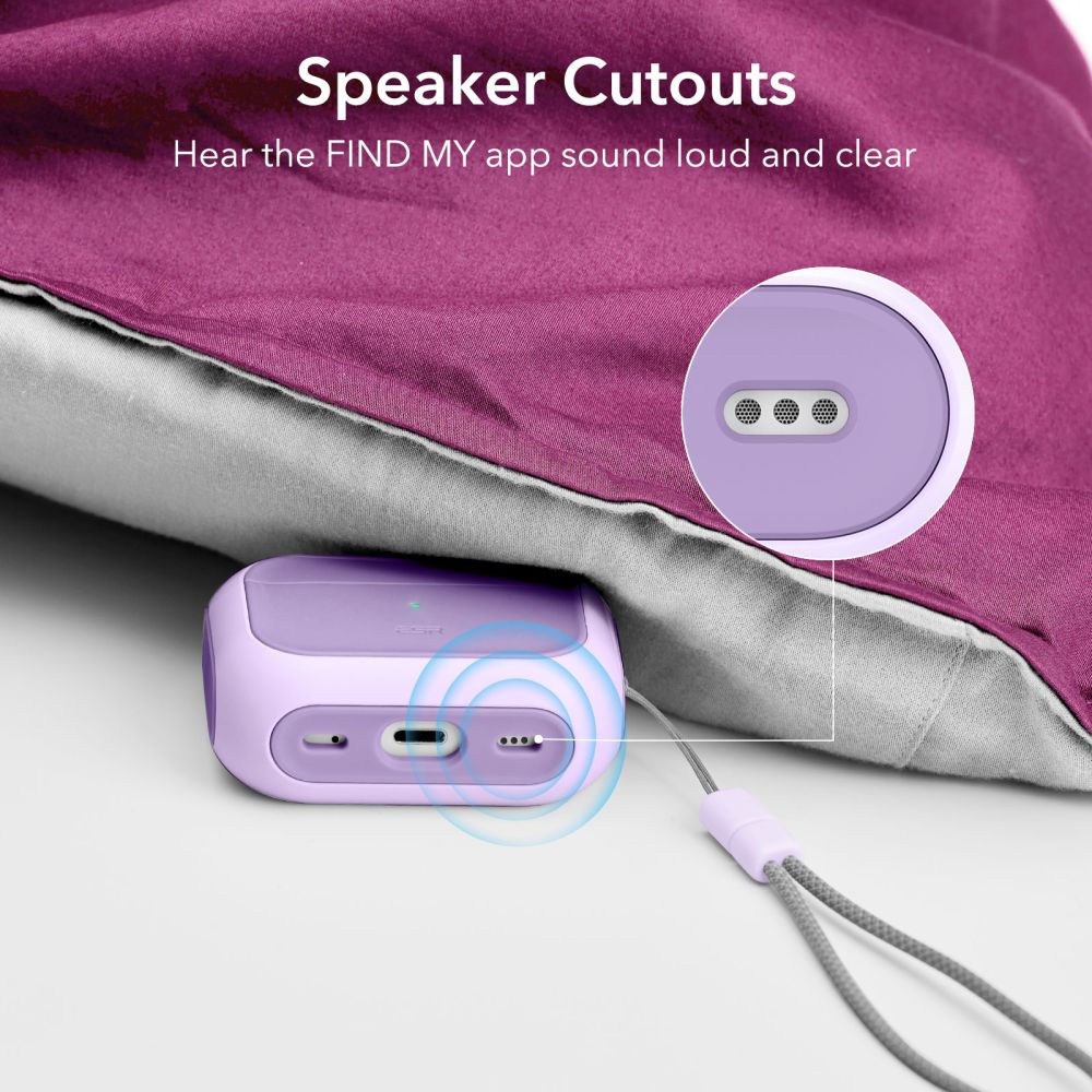 Orbit HaloLock Magsafe Case AirPods Pro 2 Lavender