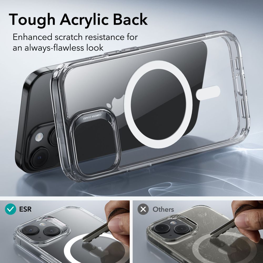 Classic Hybrid HaloLock MagSafe iPhone 15 Plus Transparente