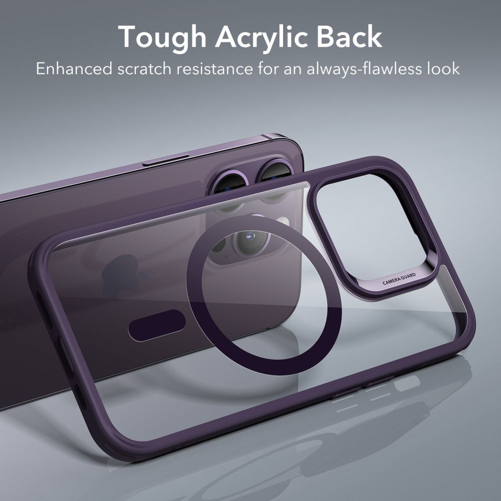 Classic Hybrid HaloLock MagSafe iPhone 14 Pro Max Púrpura