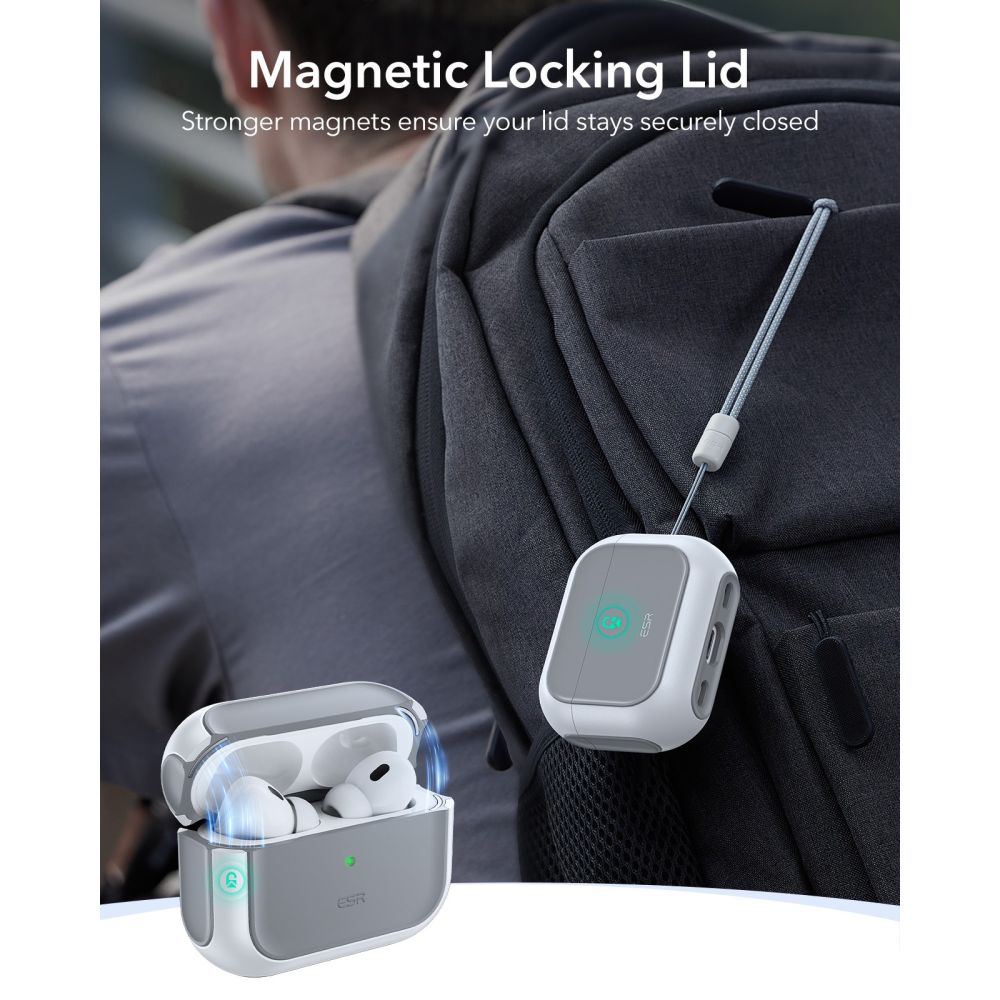 Orbit HaloLock Magsafe Case Apple AirPods Pro 3 Blance