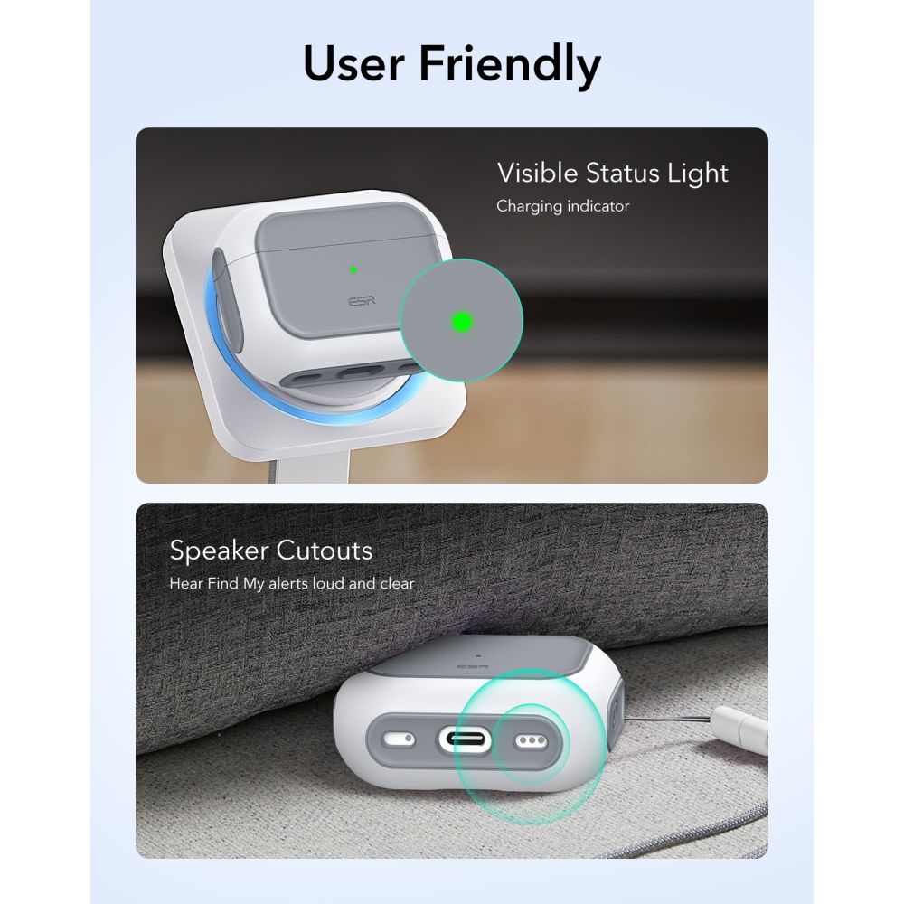 Orbit HaloLock Magsafe Case Apple AirPods Pro 3 Blance