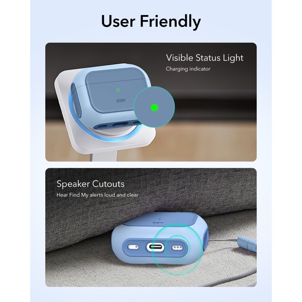 Orbit HaloLock Magsafe Case Apple AirPods Pro 3 Azul