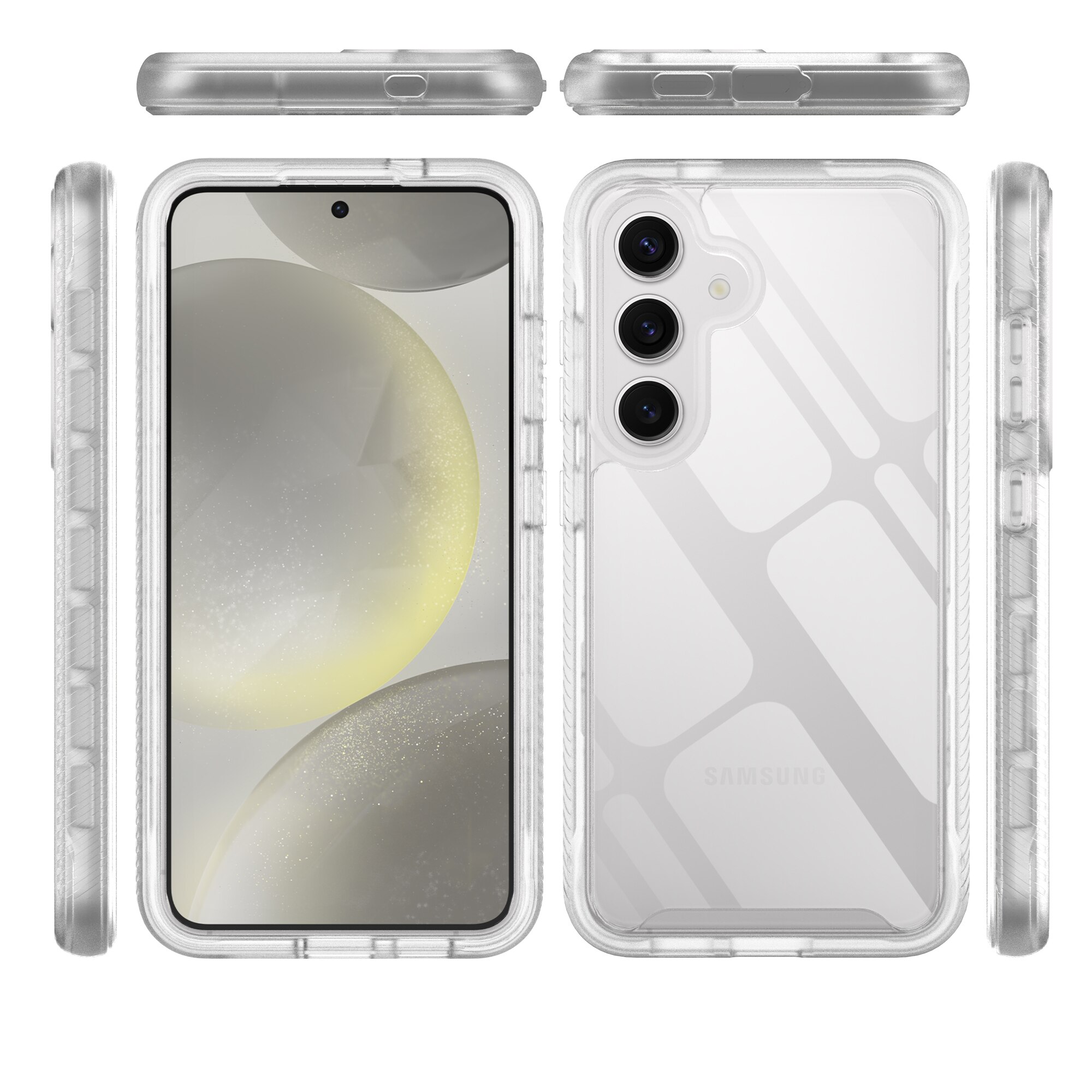 Funda Full Protection Samsung Galaxy S24 Plus Transparente