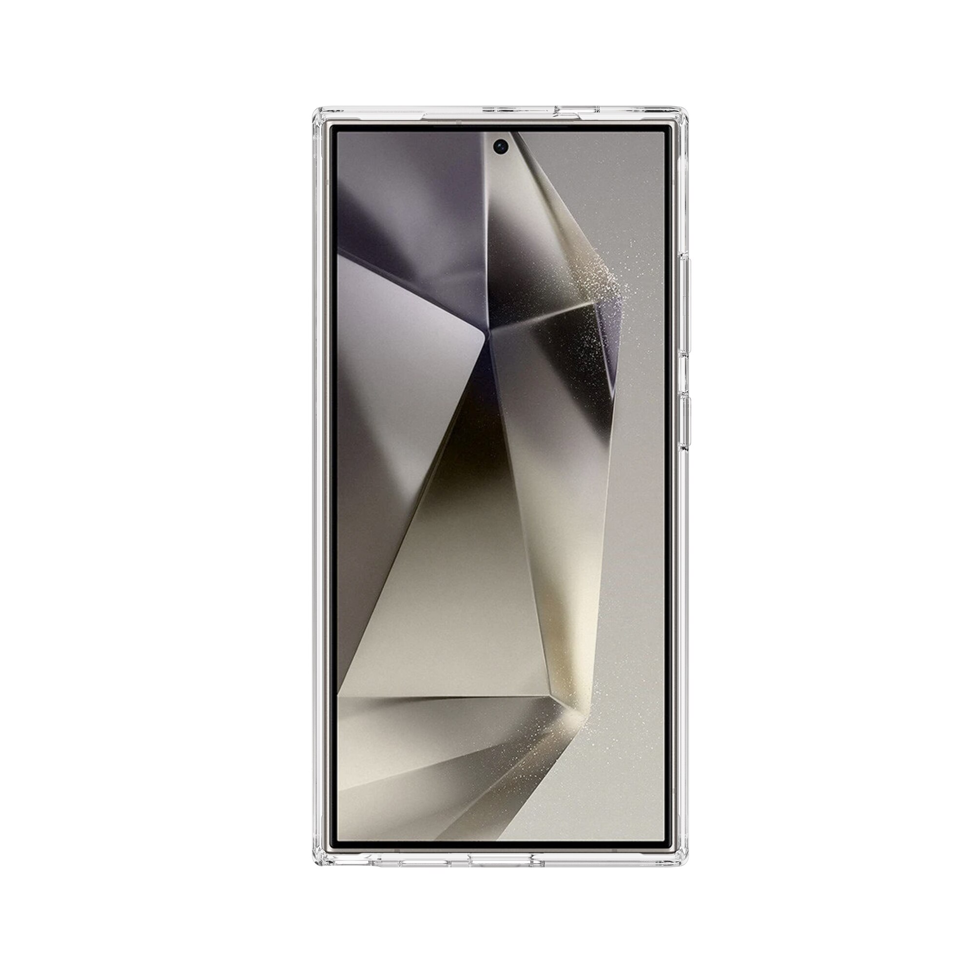 Funda híbrida MagSafe Samsung Galaxy S24 Ultra transparente