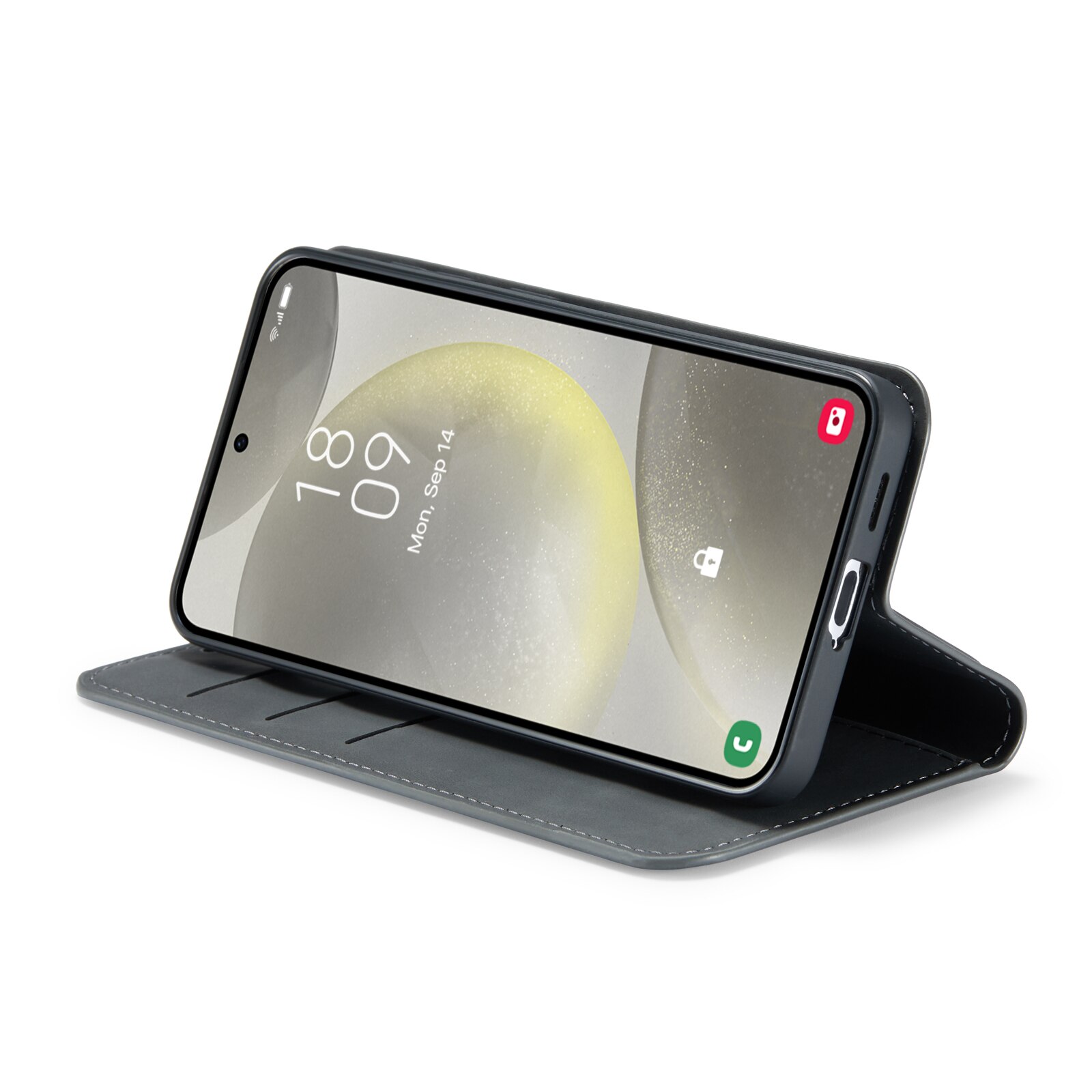 Funda delgada cartera Samsung Galaxy S24 Negro