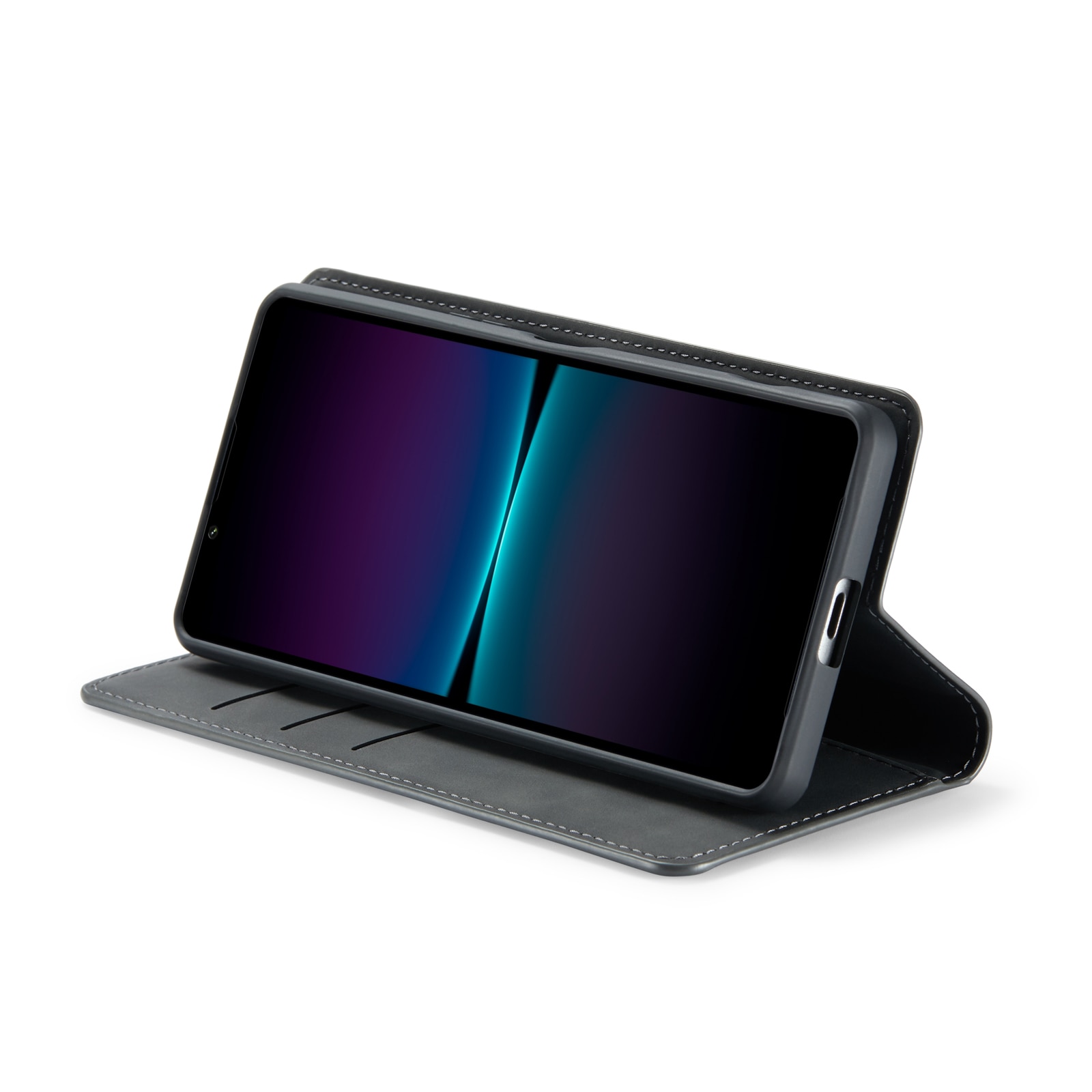 Funda delgada cartera Sony Xperia 1 VII Negro