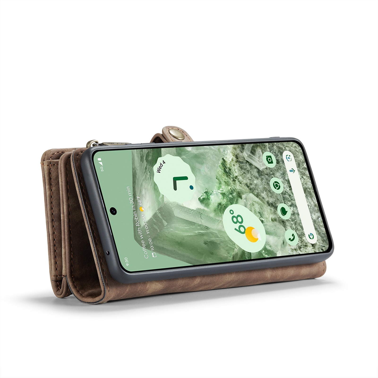 Cartera Multi-Slot Google Pixel 8a Marrón