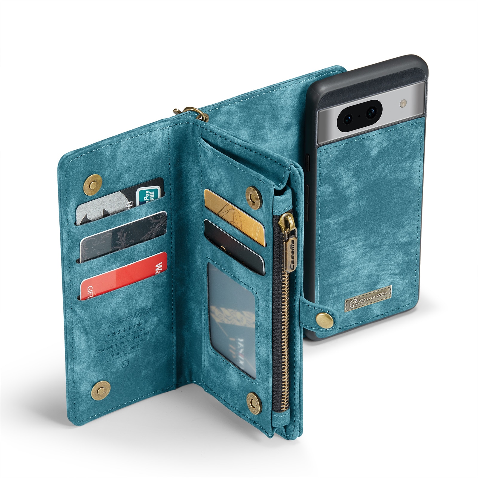 Cartera Multi-Slot Google Pixel 8a Azul