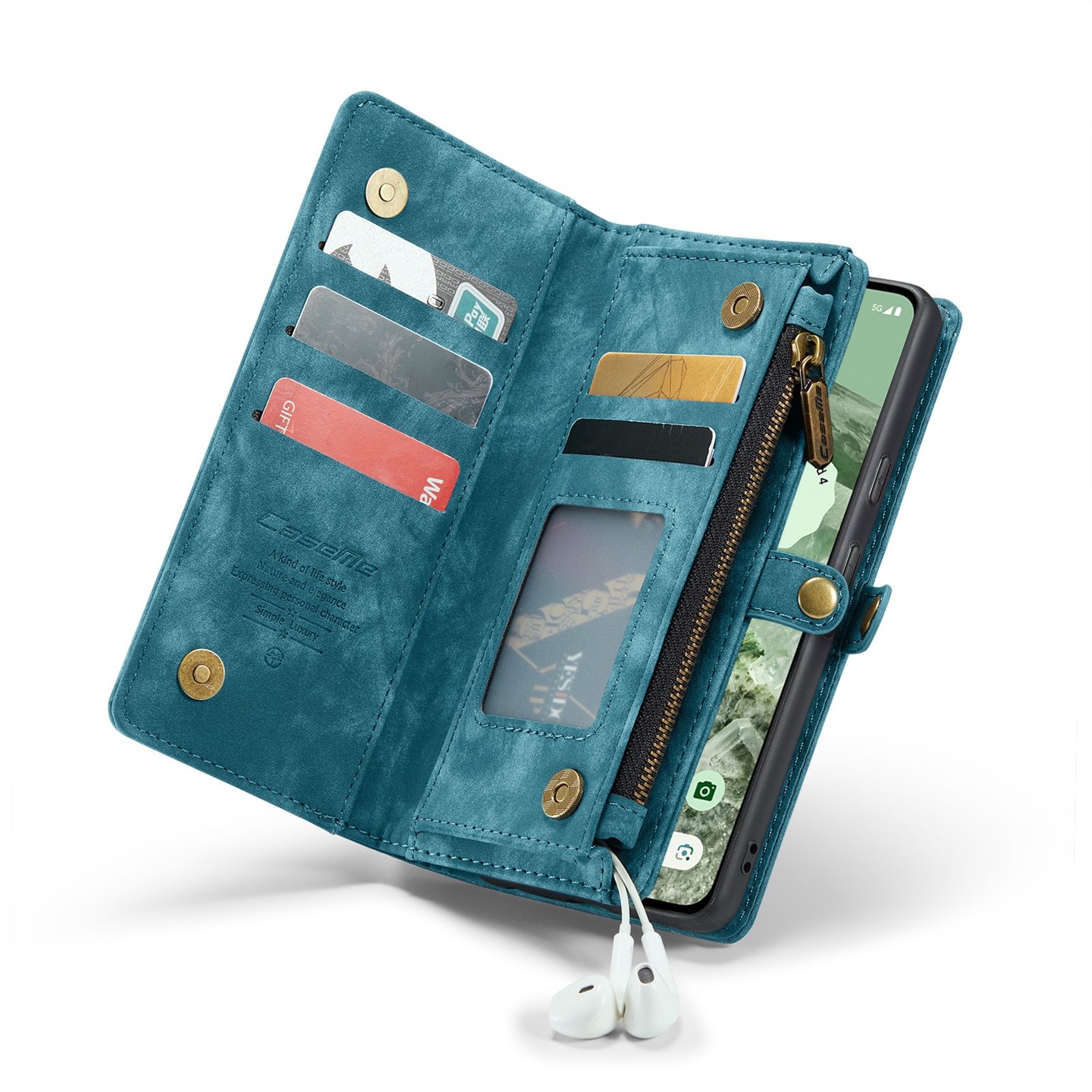 Cartera Multi-Slot Google Pixel 8a Azul