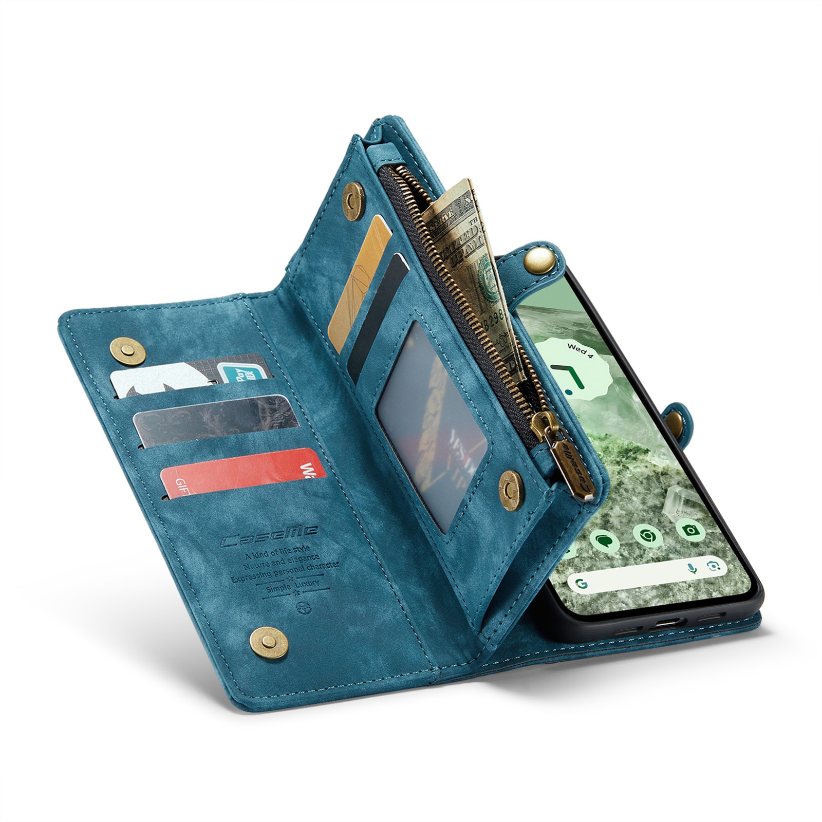 Cartera Multi-Slot Google Pixel 8a Azul