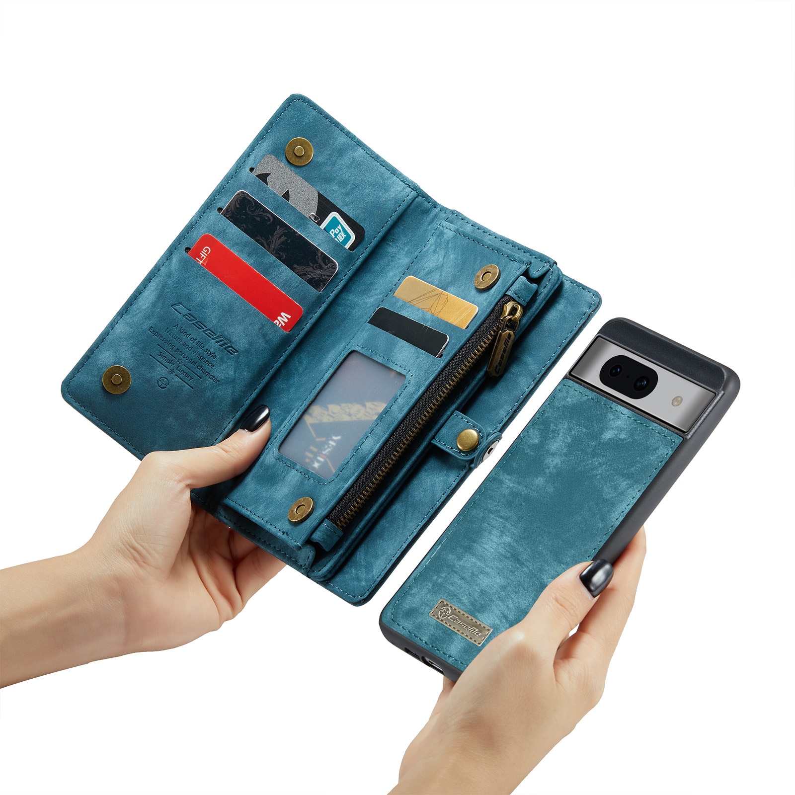 Cartera Multi-Slot Google Pixel 8a Azul