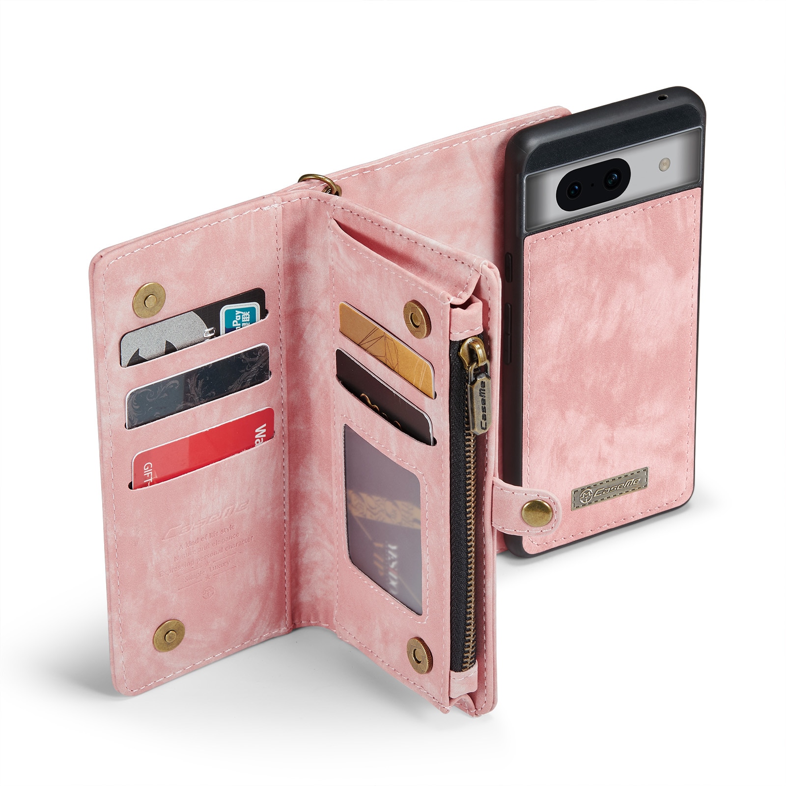Cartera Multi-Slot Google Pixel 8a Rosa