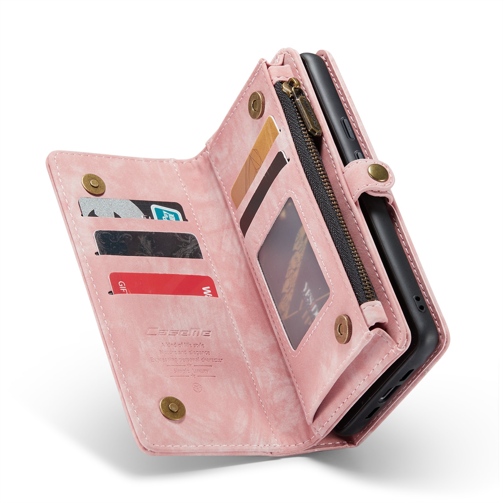 Cartera Multi-Slot Google Pixel 8a Rosa