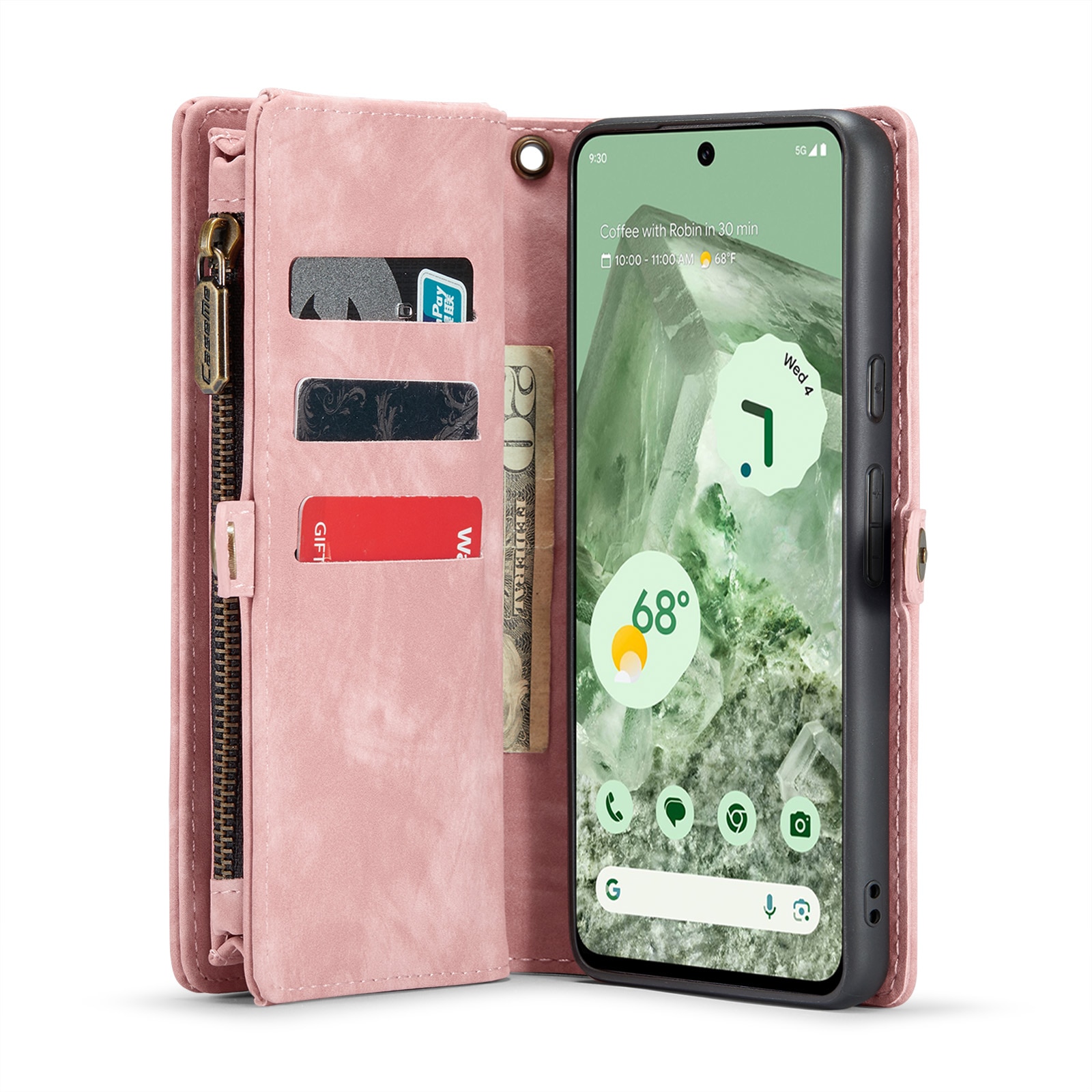 Cartera Multi-Slot Google Pixel 8a Rosa