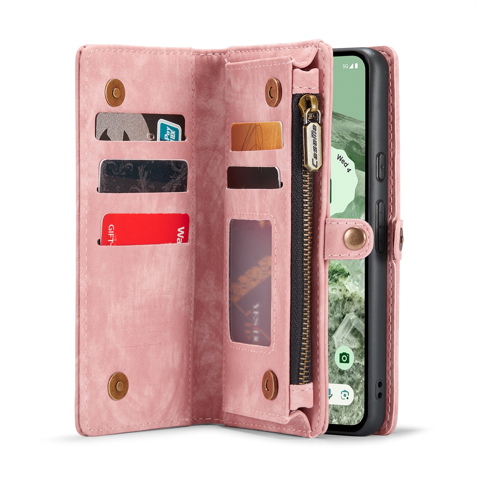 Cartera Multi-Slot Google Pixel 8a Rosa