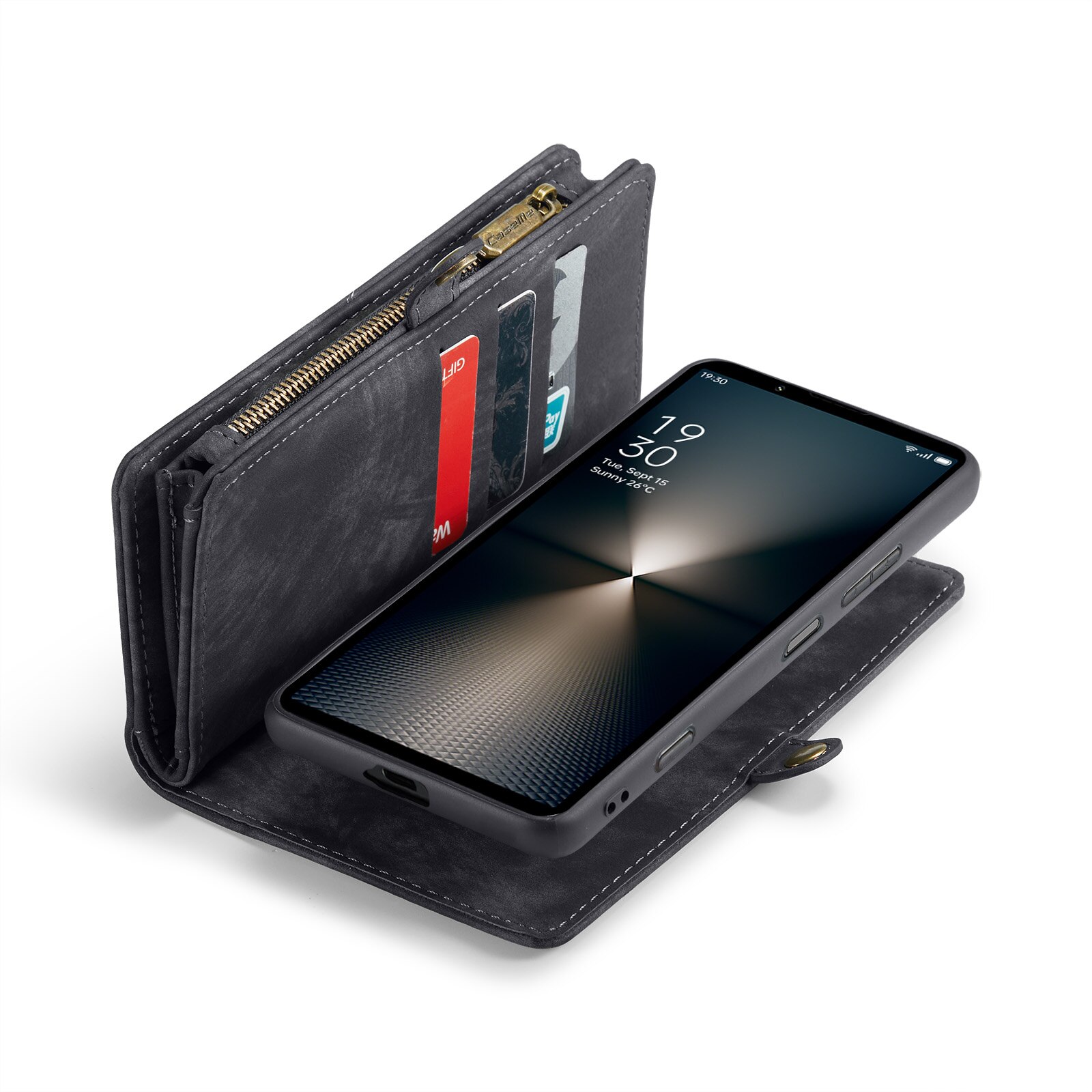 Cartera Multi-Slot Sony Xperia 10 VI Gris