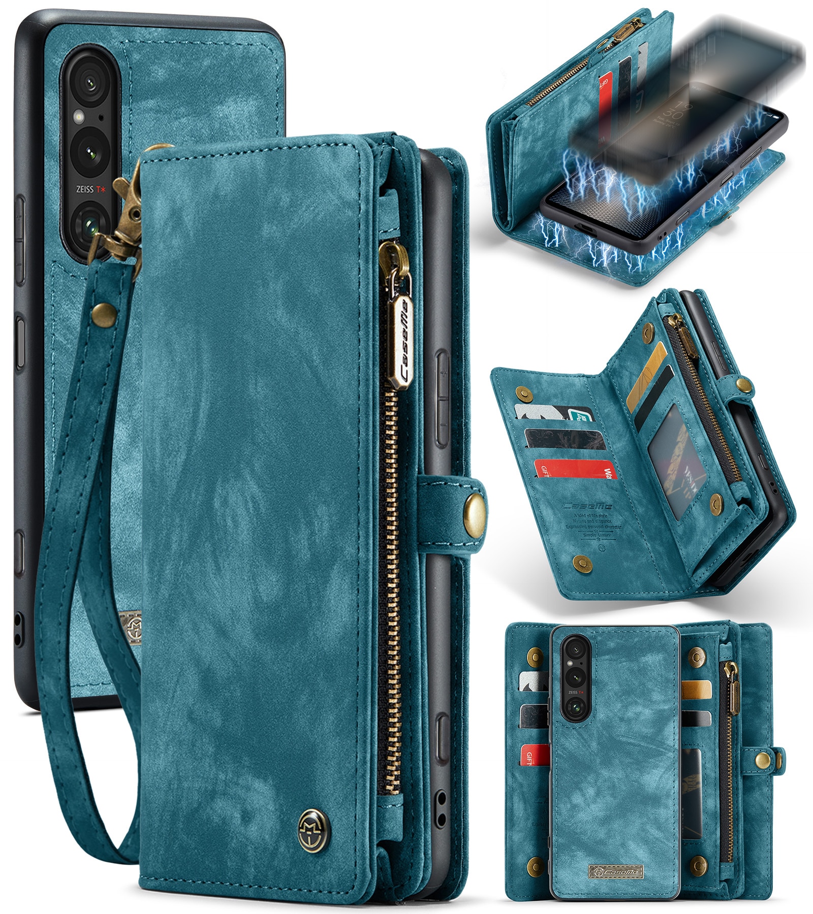 Cartera Multi-Slot Sony Xperia 10 VI Azul
