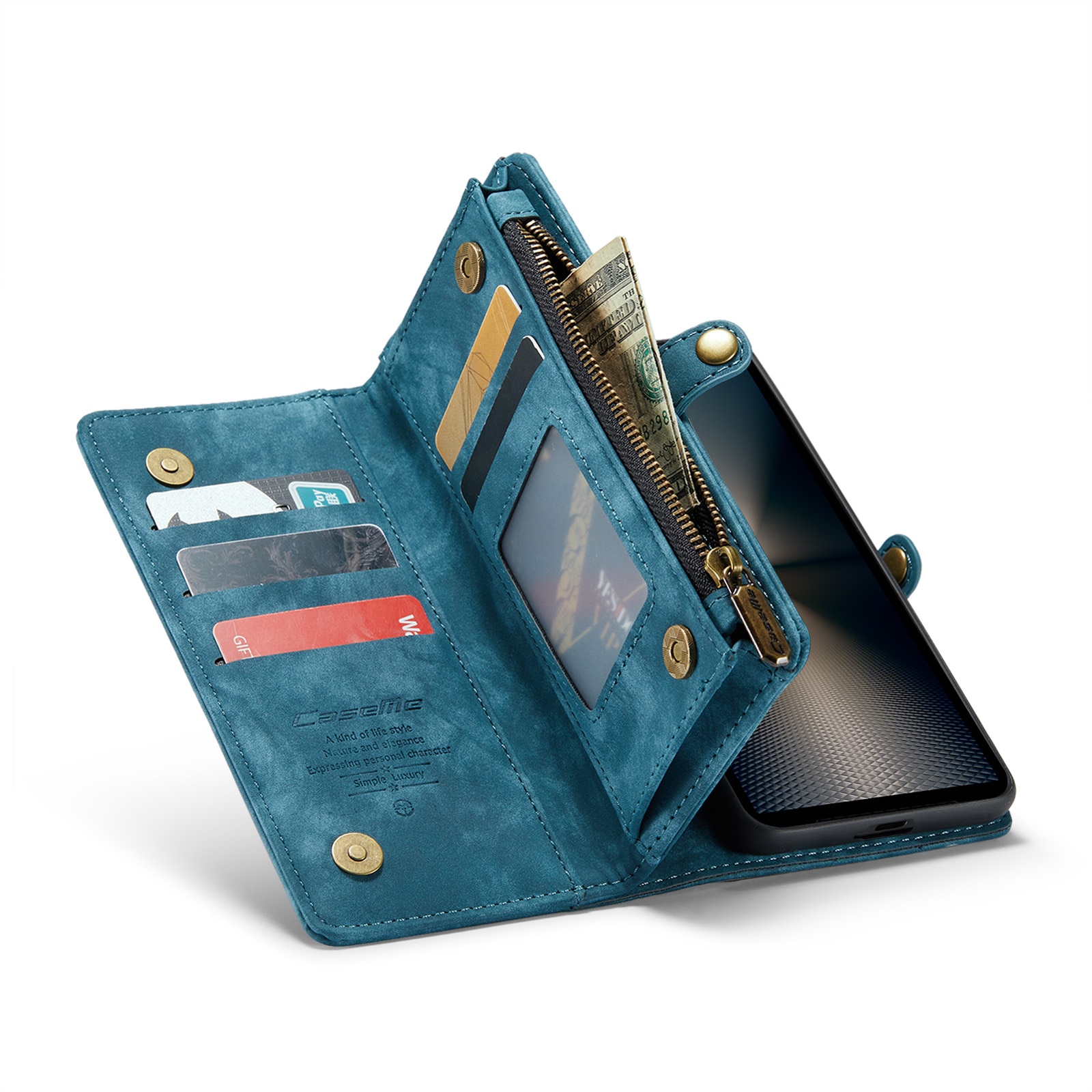 Cartera Multi-Slot Sony Xperia 10 VI Azul
