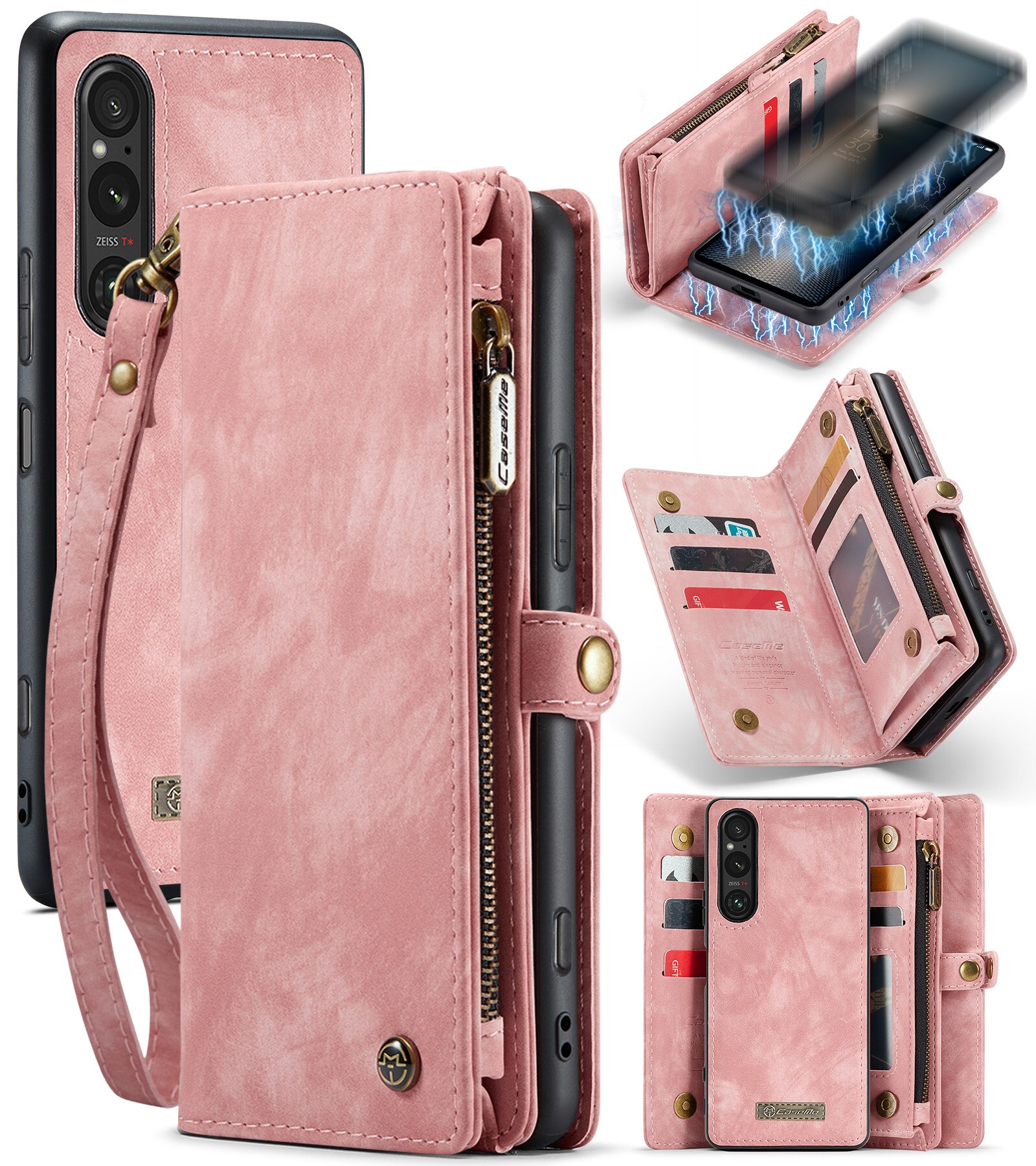 Cartera Multi-Slot Sony Xperia 10 VI Rosa