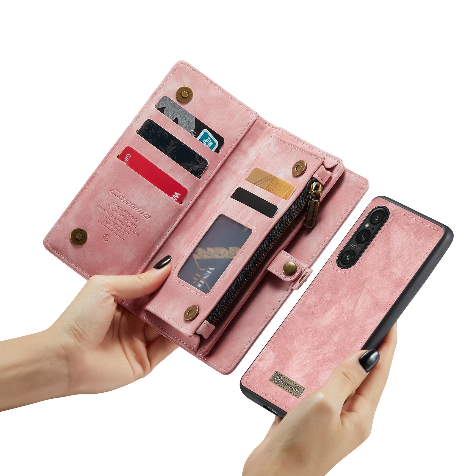 Cartera Multi-Slot Sony Xperia 10 VI Rosa