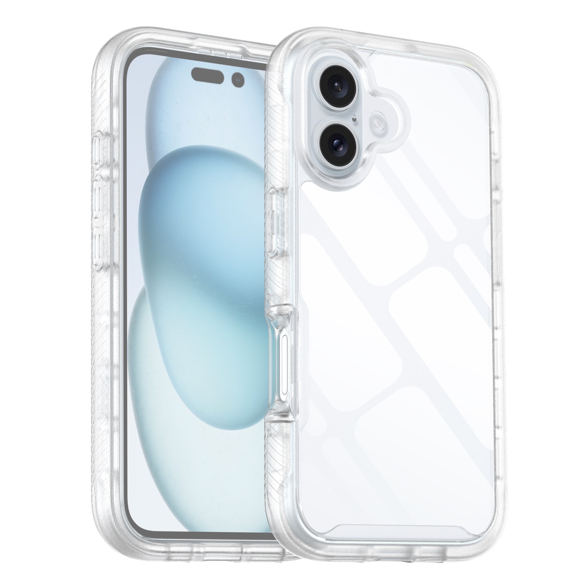 Funda Full Protection iPhone 16 Plus Transparente