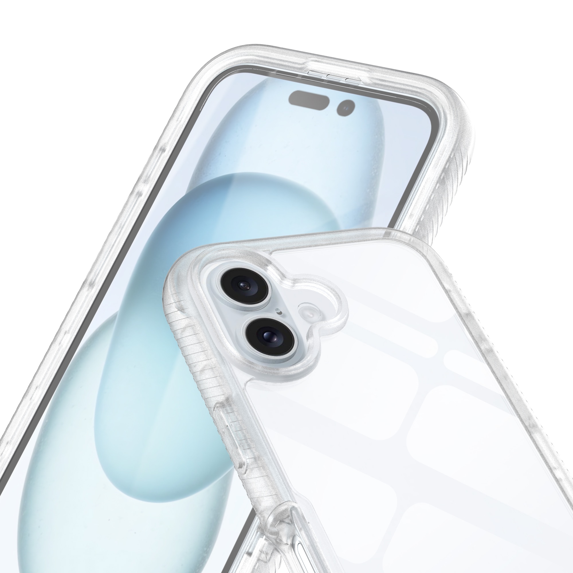 Funda Full Protection iPhone 16 Plus Transparente