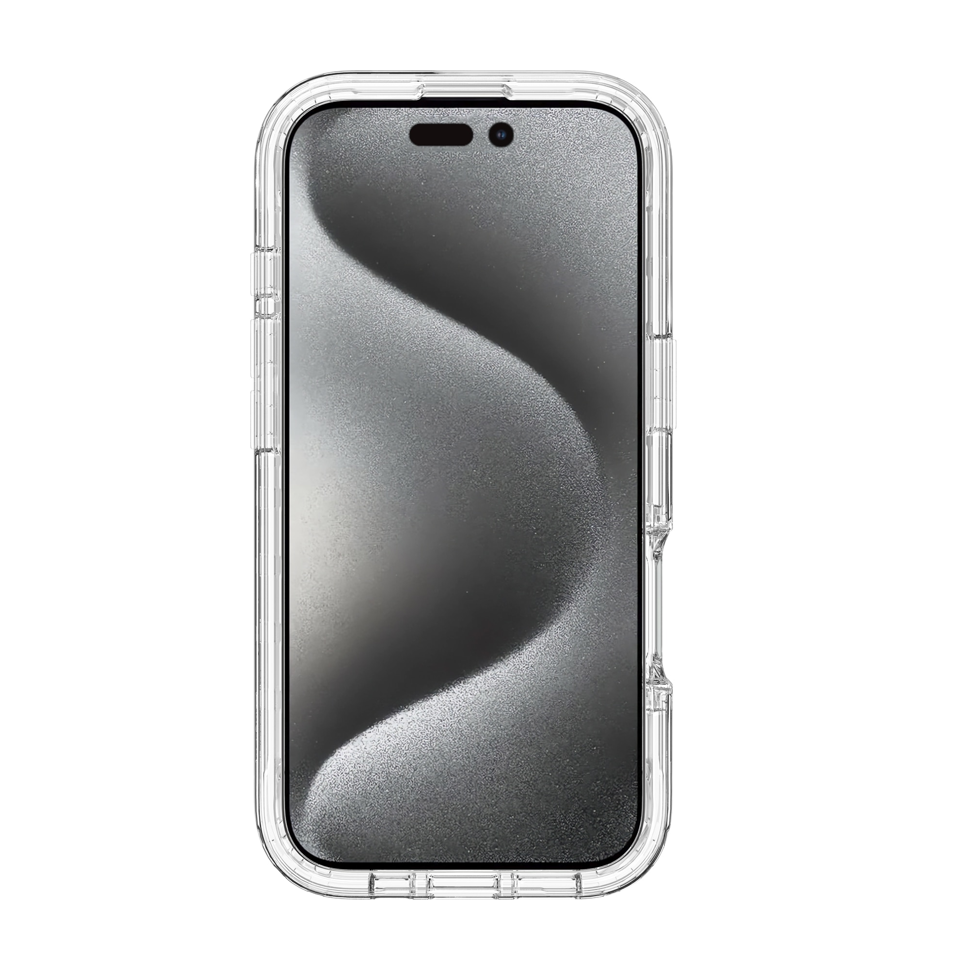 Funda con cobertura total iPhone 16 Pro Transparente