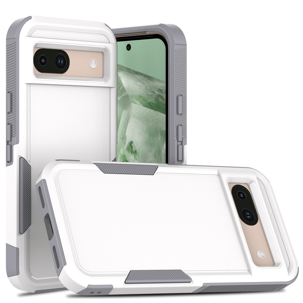 Funda híbrida Off-road Google Pixel 8a, blanco