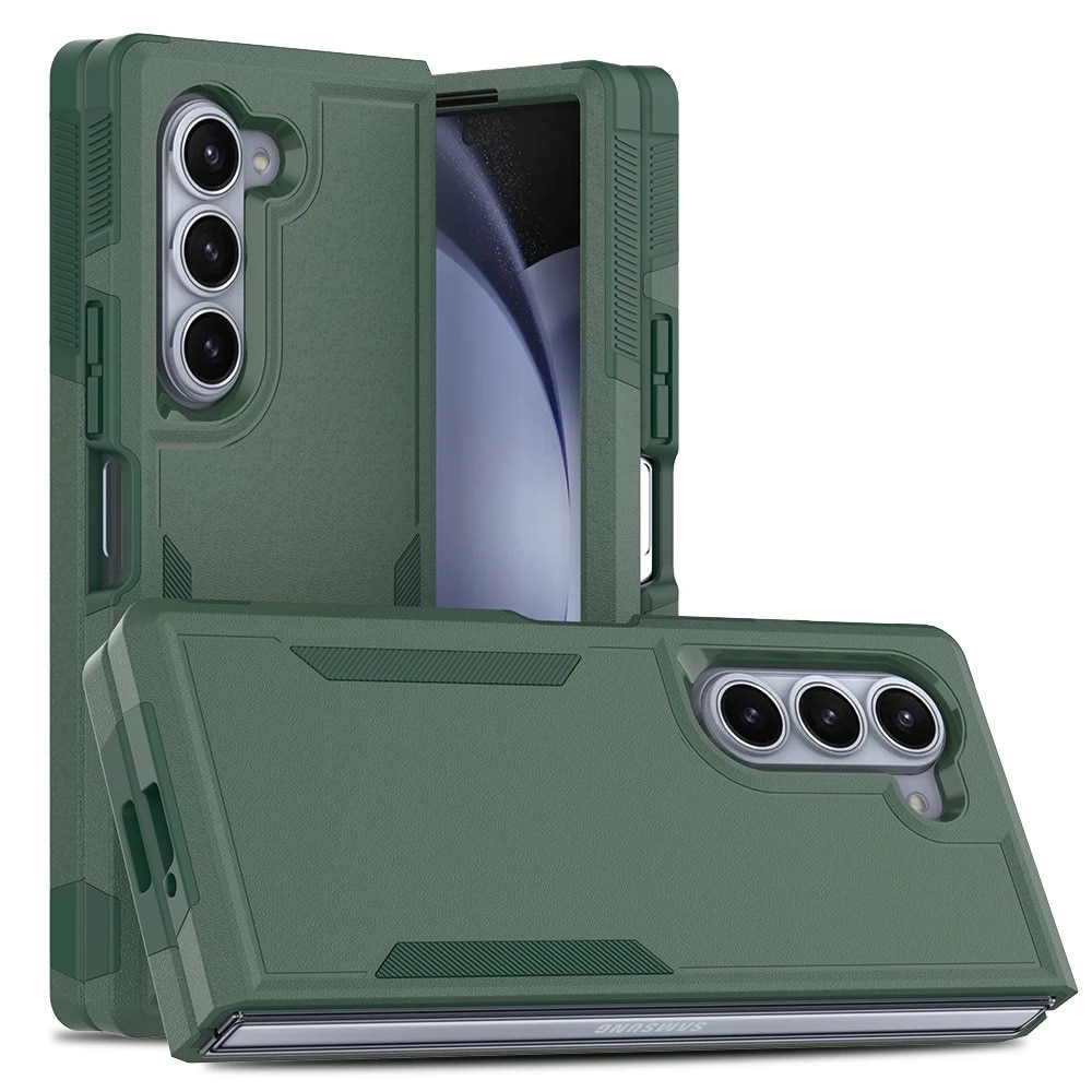 Funda híbrida Off-road Samsung Galaxy Z Fold 6, verde
